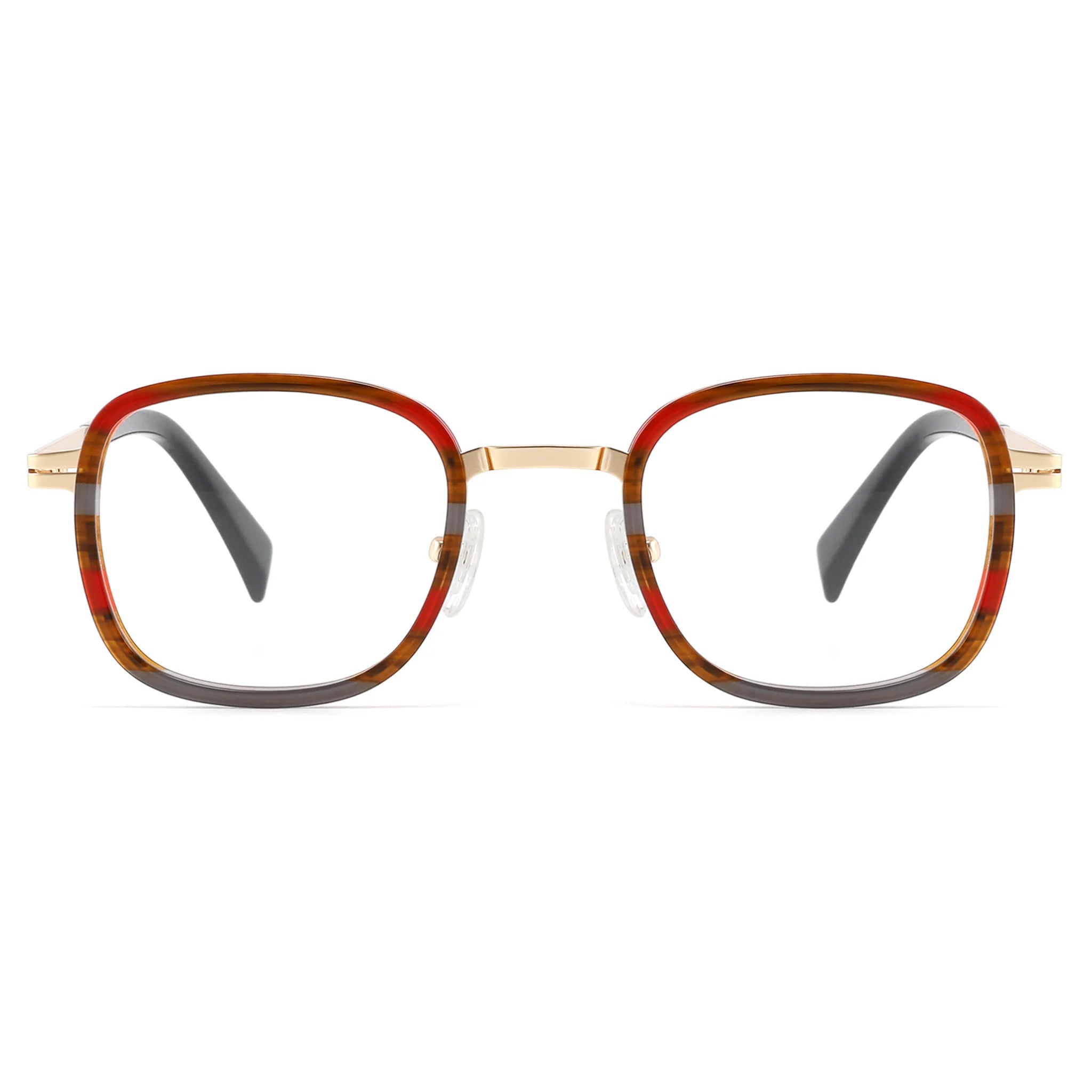 Montatura da vista quadrata in acetato e metallo JT-GL8838 - Joyiris Eyewear