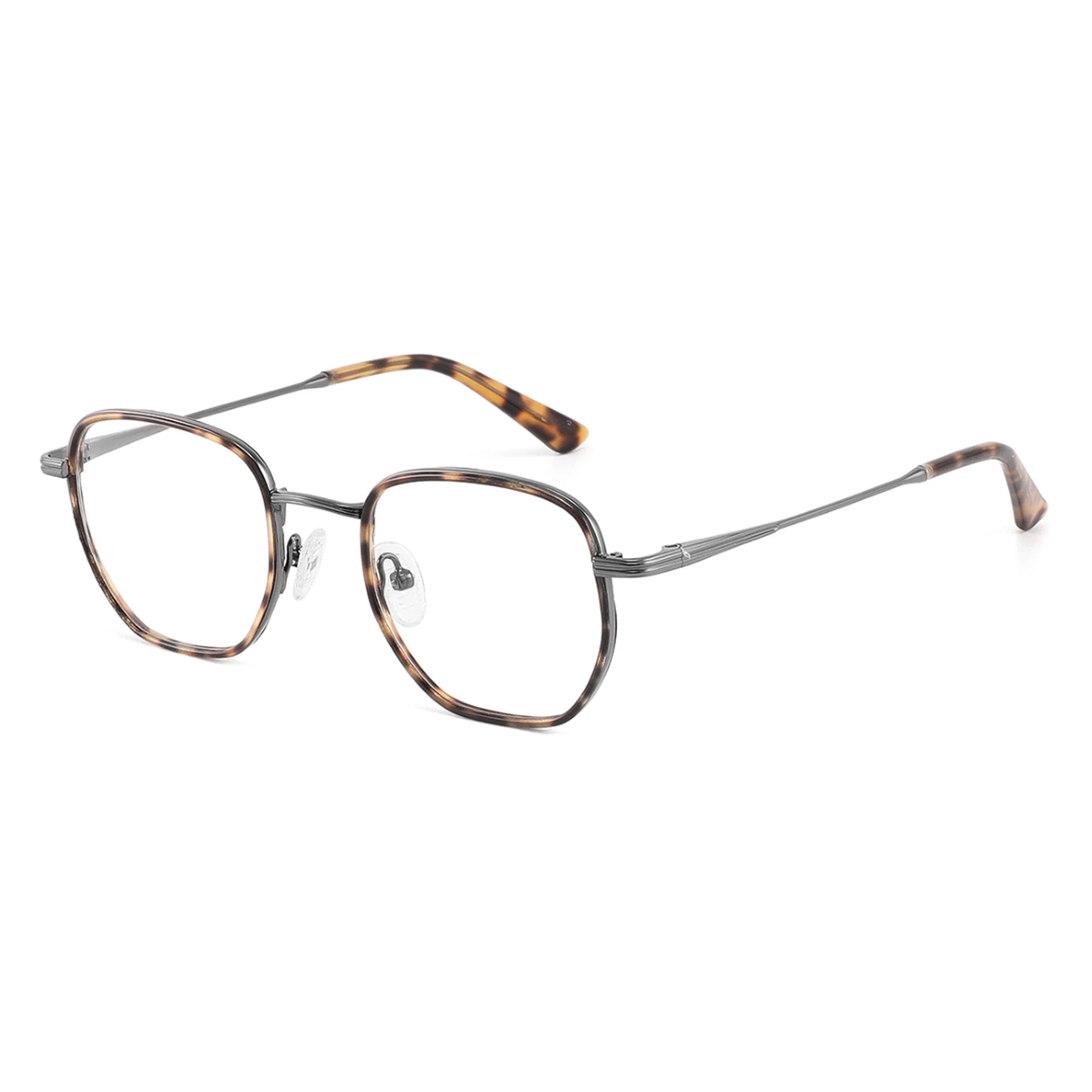 Montatura da vista geometrica in acetato e metallo JT-GL8966 - Joyiris Eyewear
