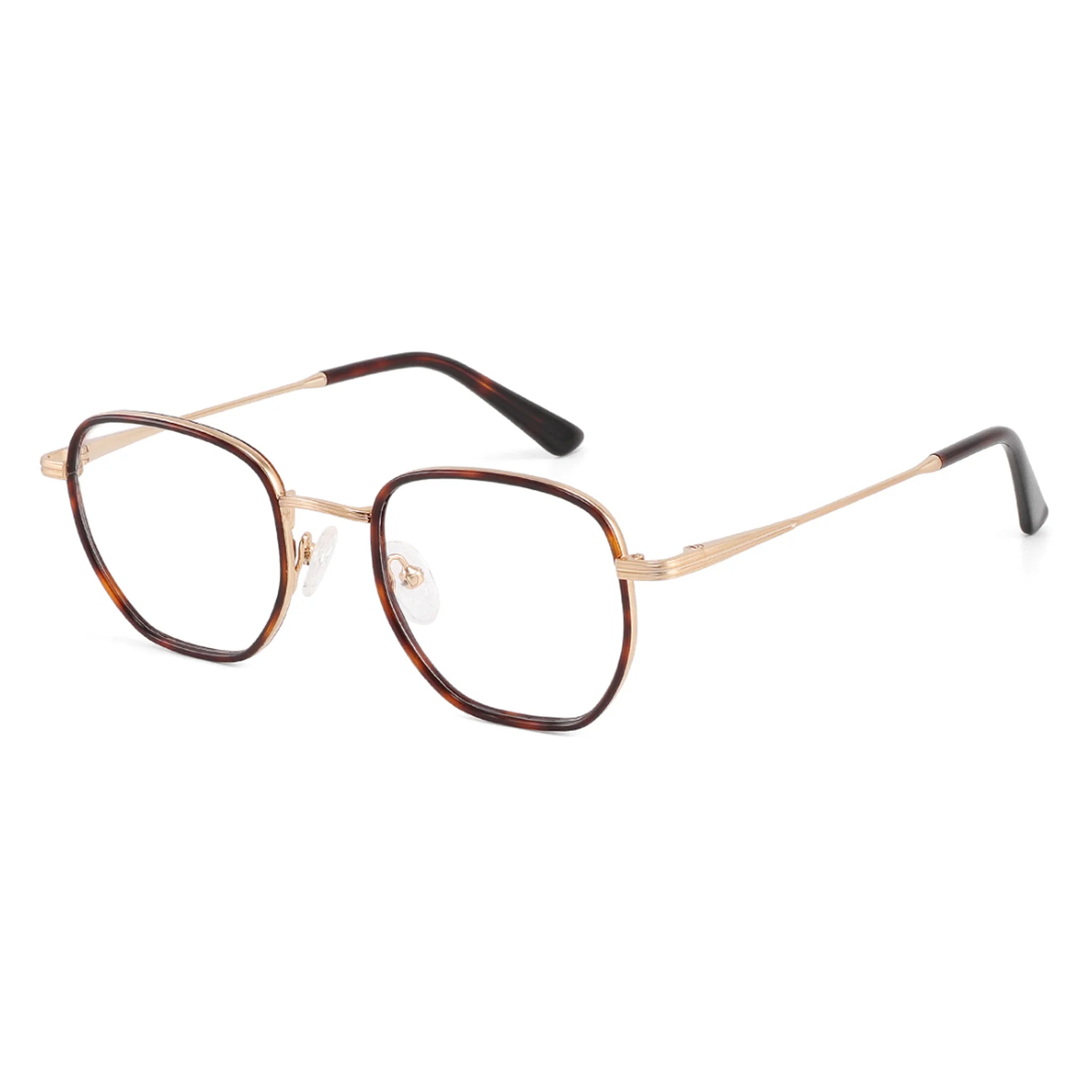 Montatura da vista geometrica in acetato e metallo JT-GL8966 - Joyiris Eyewear