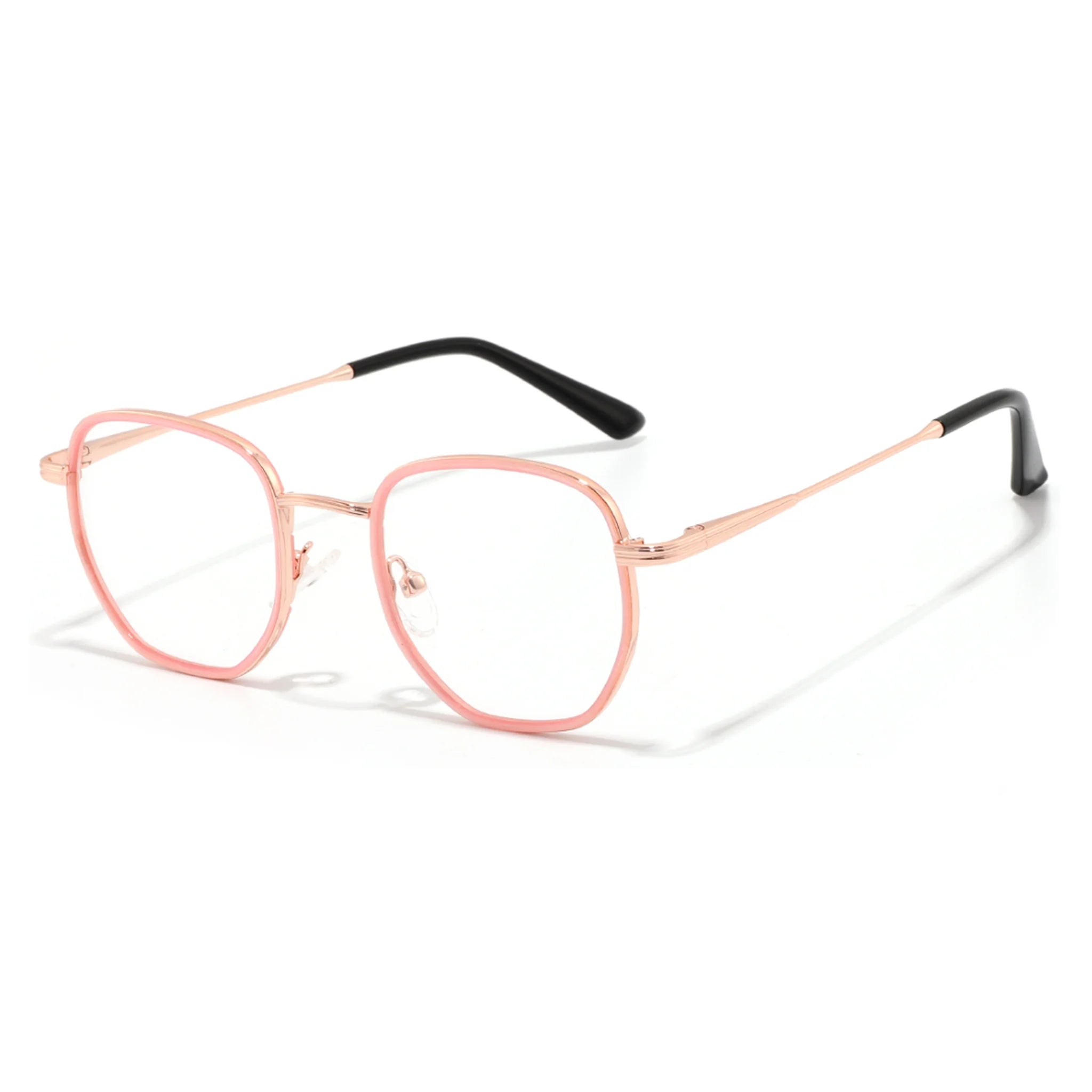 Montatura da vista geometrica in acetato e metallo JT-GL8966 - Joyiris Eyewear