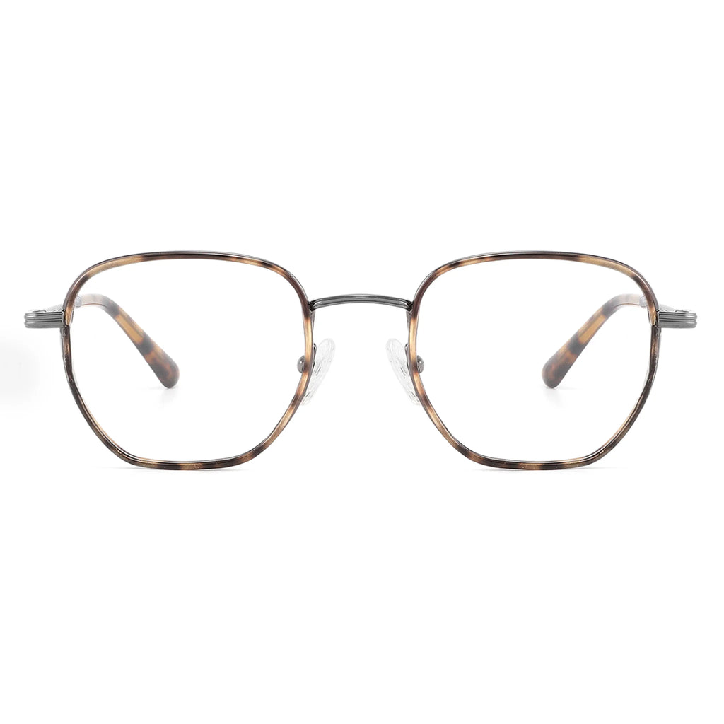 Montatura da vista geometrica in acetato e metallo JT-GL8966 - Joyiris Eyewear