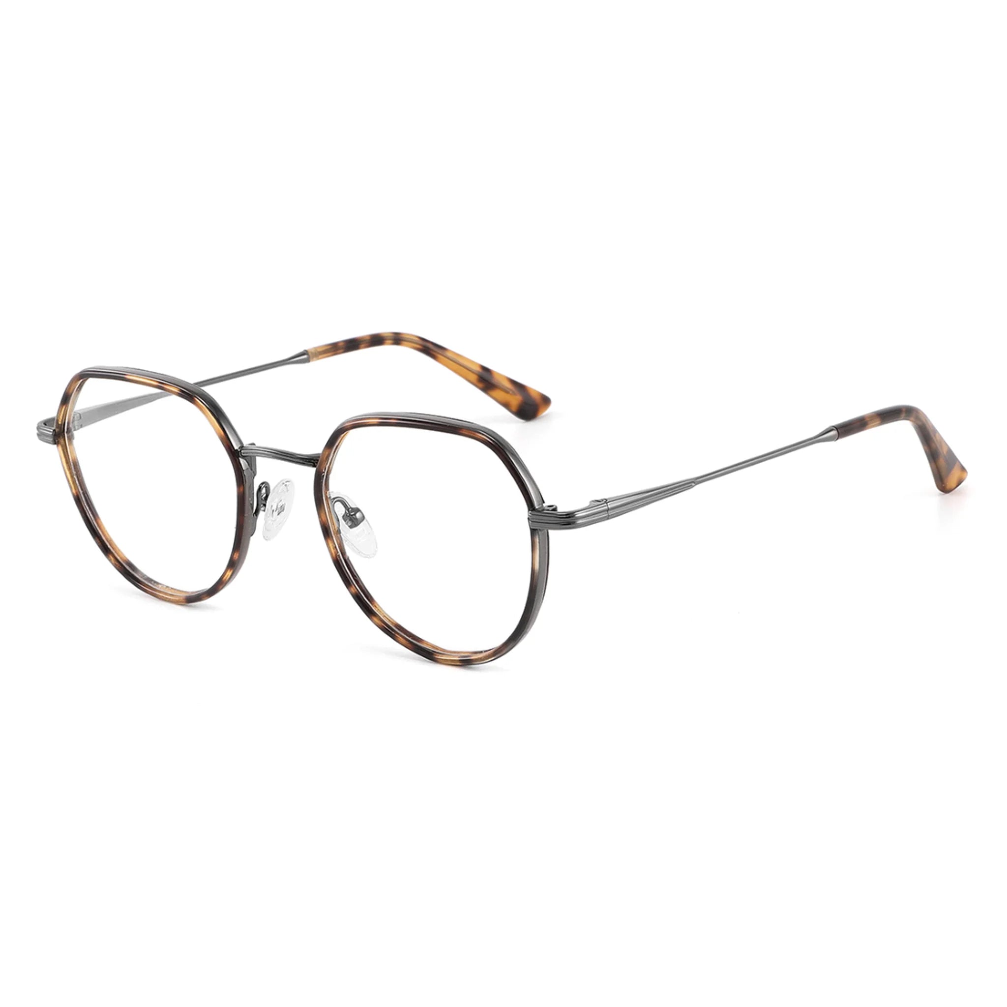 Montatura ovale in acetato e metallo JT-GL8967 - Joyiris Eyewear