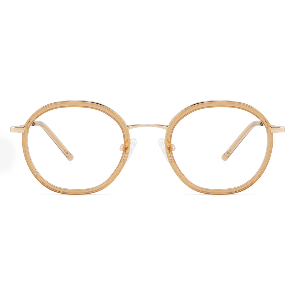 Montatura da vista rotonda in acetato e metallo JT-GL8988 - Joyiris Eyewear