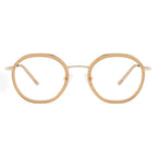Montatura da vista rotonda in acetato e metallo JT-GL8988 - Joyiris Eyewear