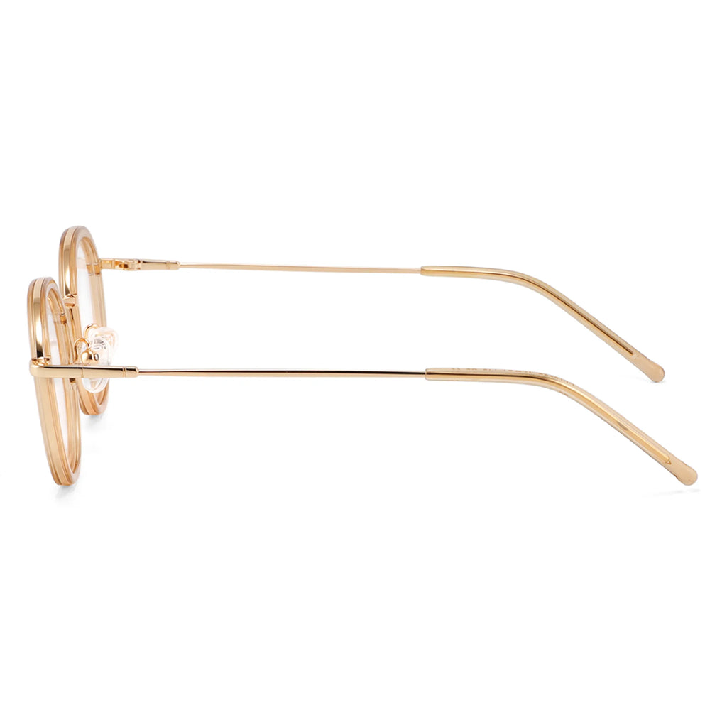 Montatura da vista rotonda in acetato e metallo JT-GL8988 - Joyiris Eyewear