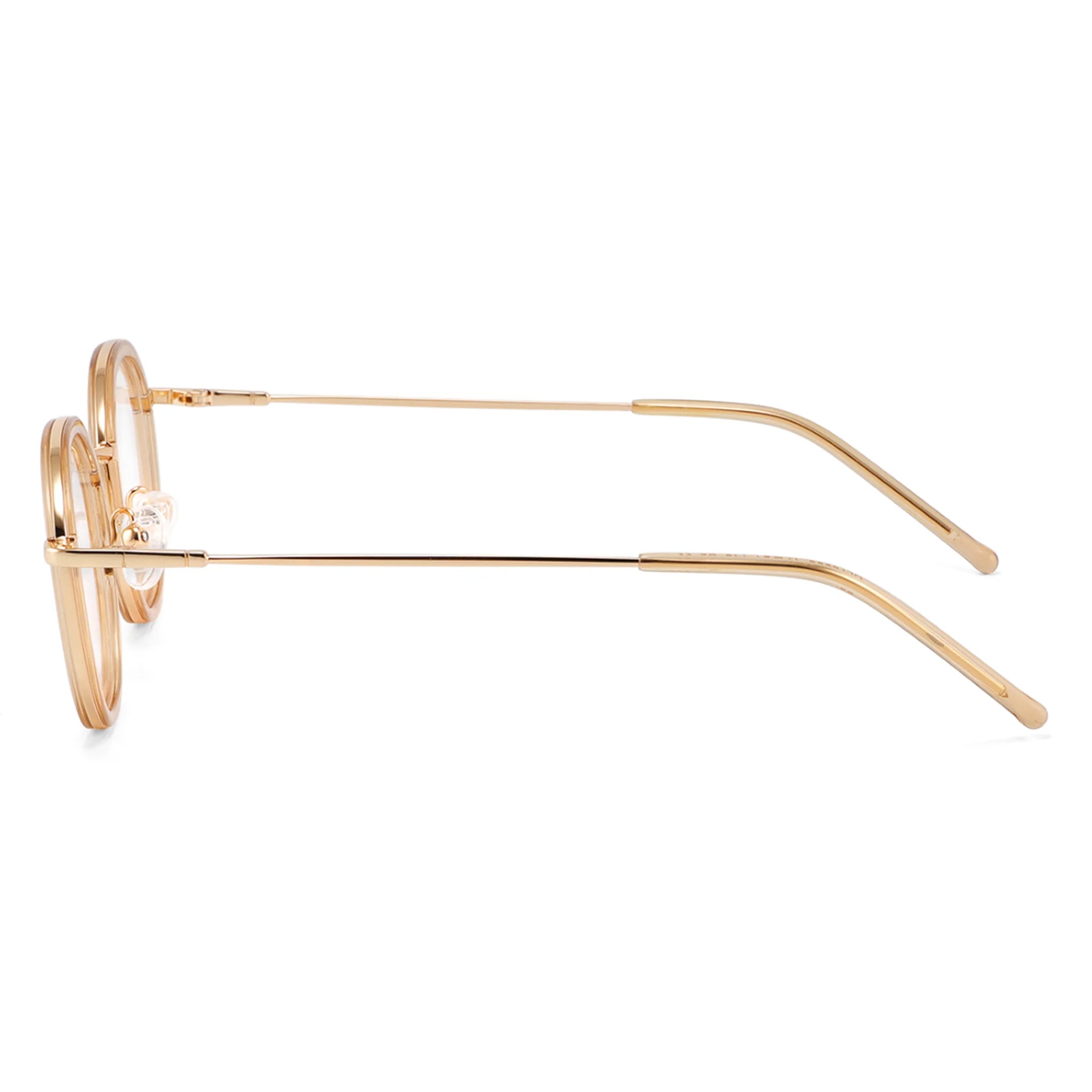 Montatura da vista rotonda in acetato e metallo JT-GL8988 - Joyiris Eyewear