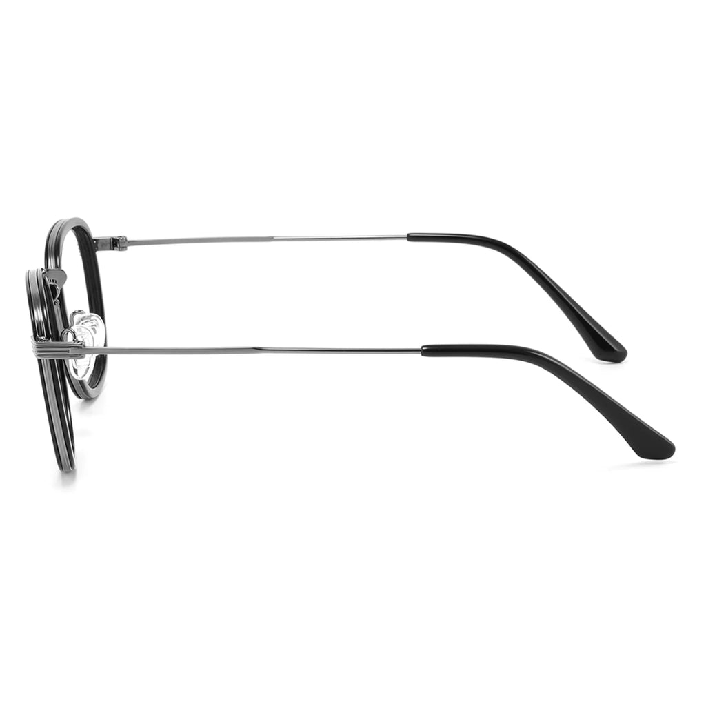 Montatura da vista quadrata in acetato e metallo JT-GL8989 - Joyiris Eyewear