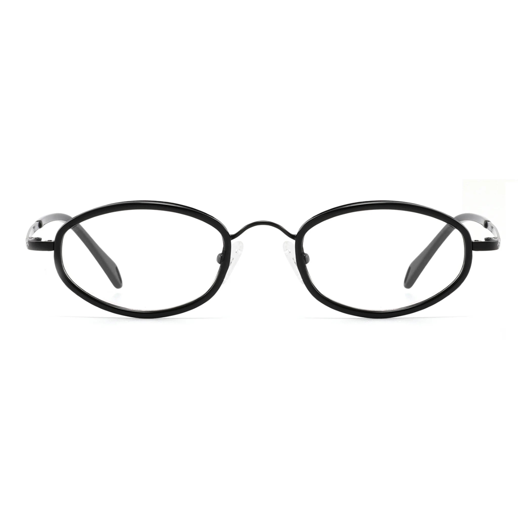 Montatura ovale in acetato e metallo JT-GL9049 - Joyiris Eyewear