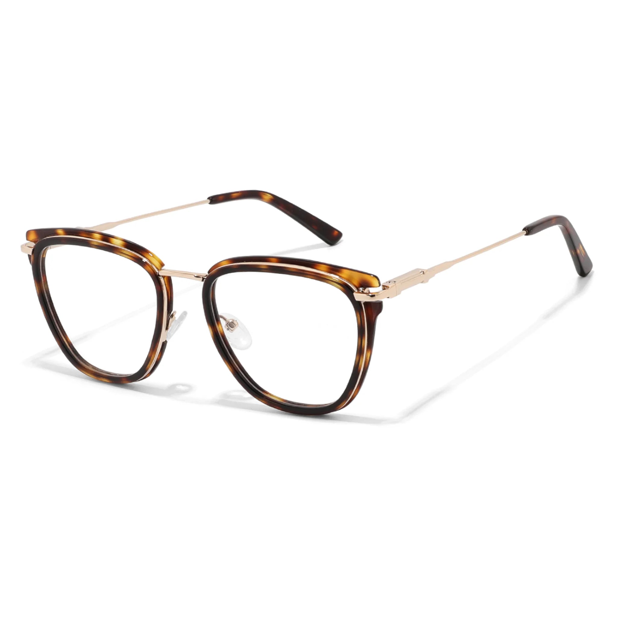 Montatura ovale in acetato e metallo JT-GL9237 - Joyiris Eyewear