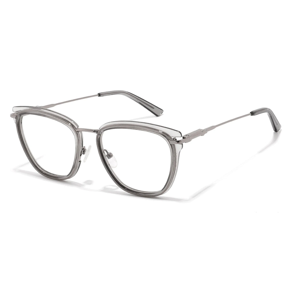 Montatura ovale in acetato e metallo JT-GL9237 - Joyiris Eyewear