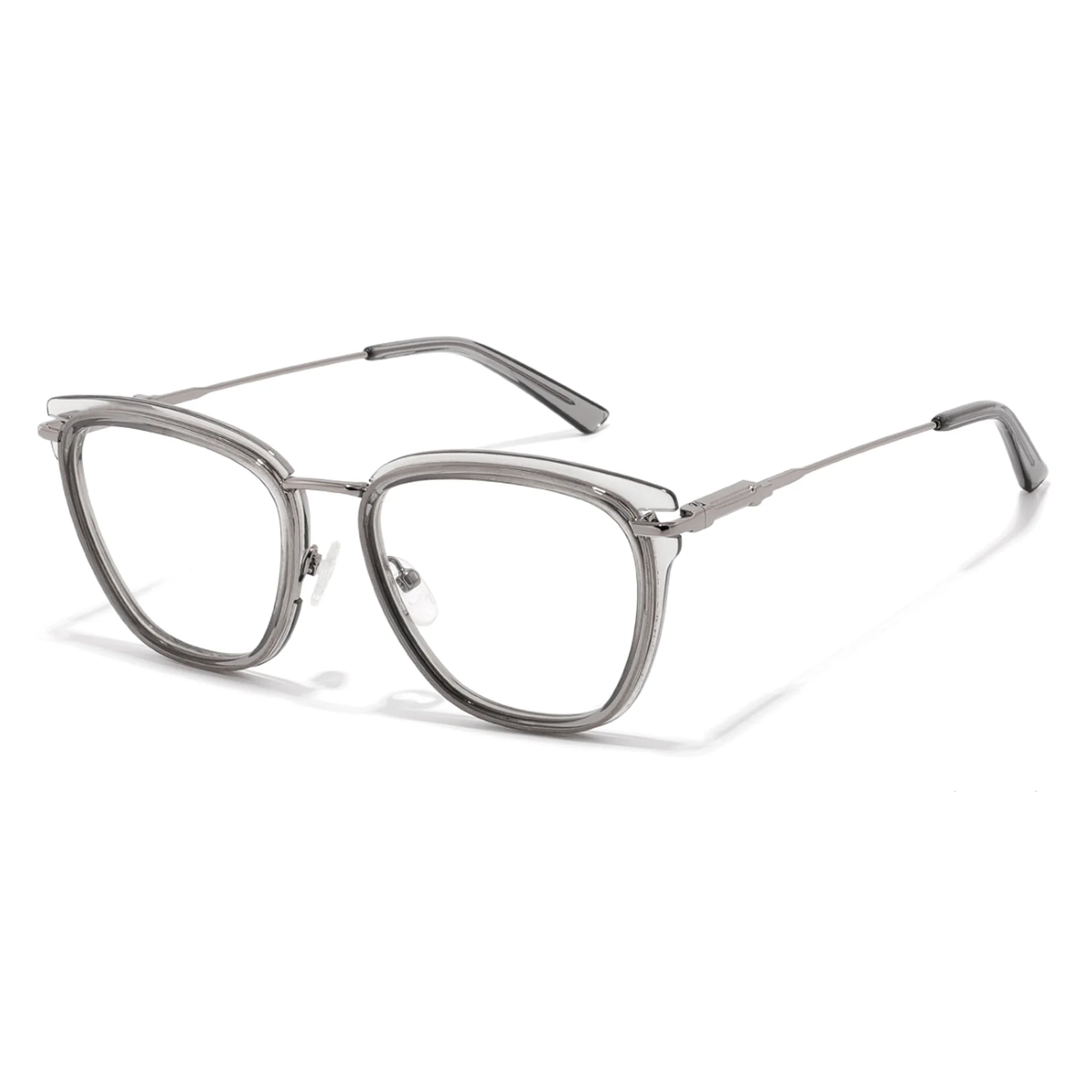 Montatura ovale in acetato e metallo JT-GL9237 - Joyiris Eyewear