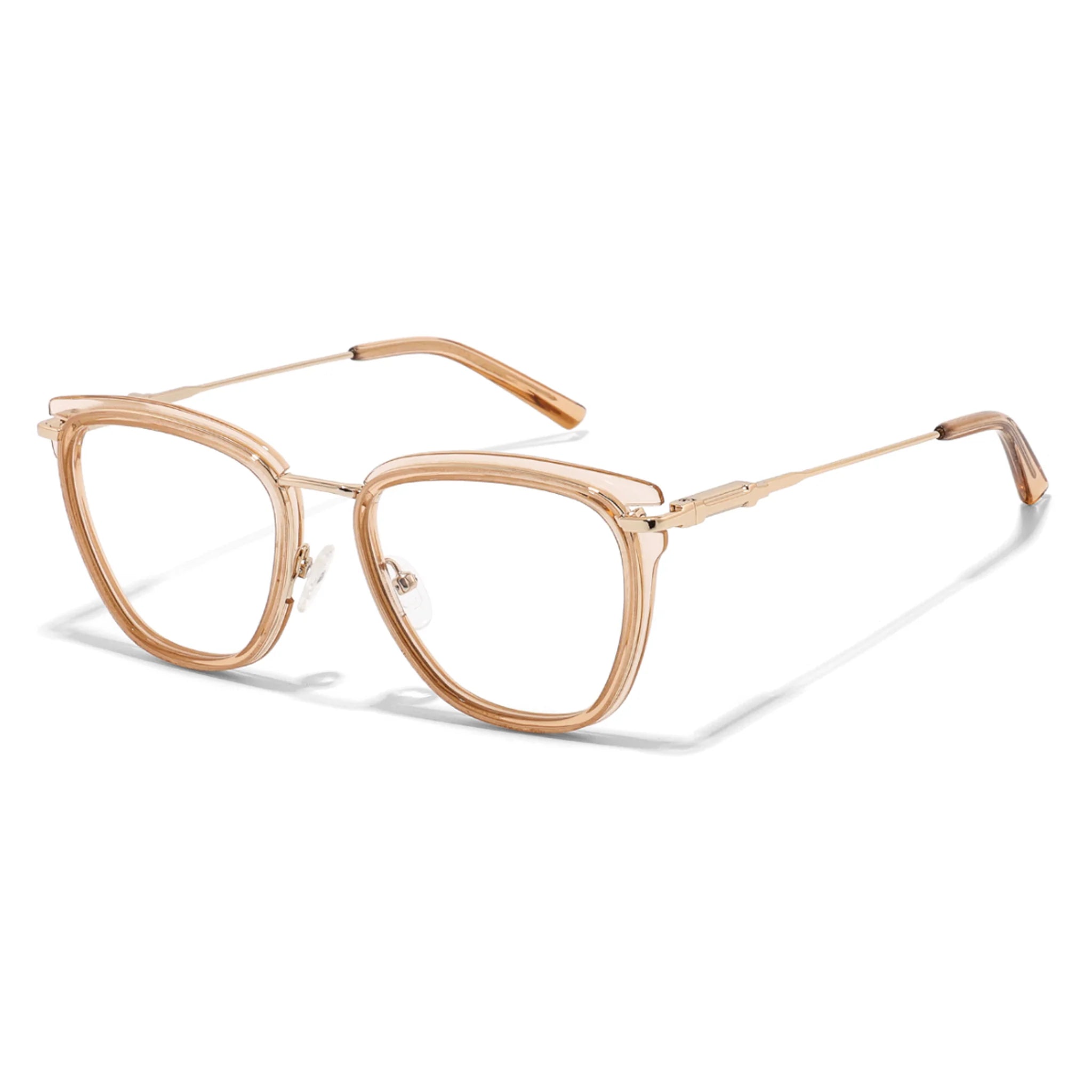 Montatura ovale in acetato e metallo JT-GL9237 - Joyiris Eyewear