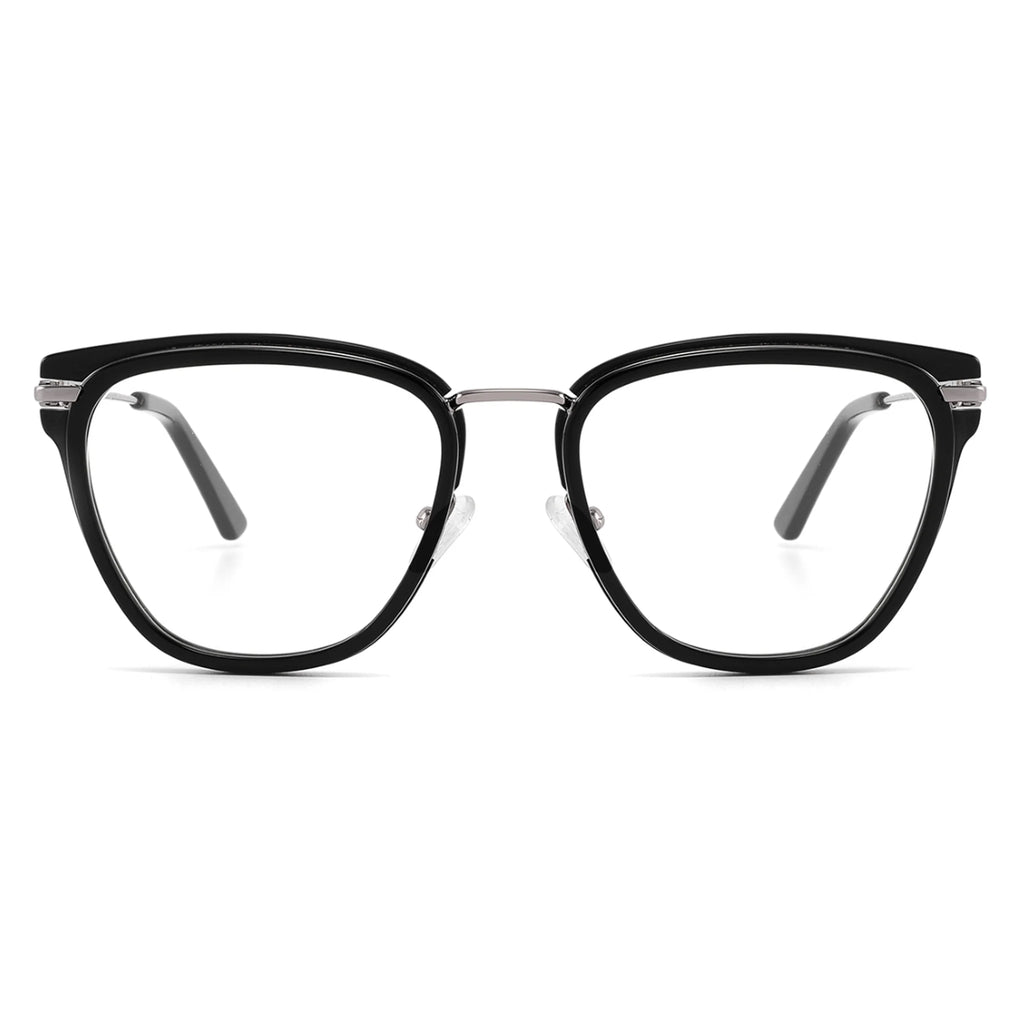 Montatura ovale in acetato e metallo JT-GL9237 - Joyiris Eyewear