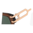 Occhiali da sole quadrati in acetato e metallo JT-GLT6674 - Joyiris Eyewear