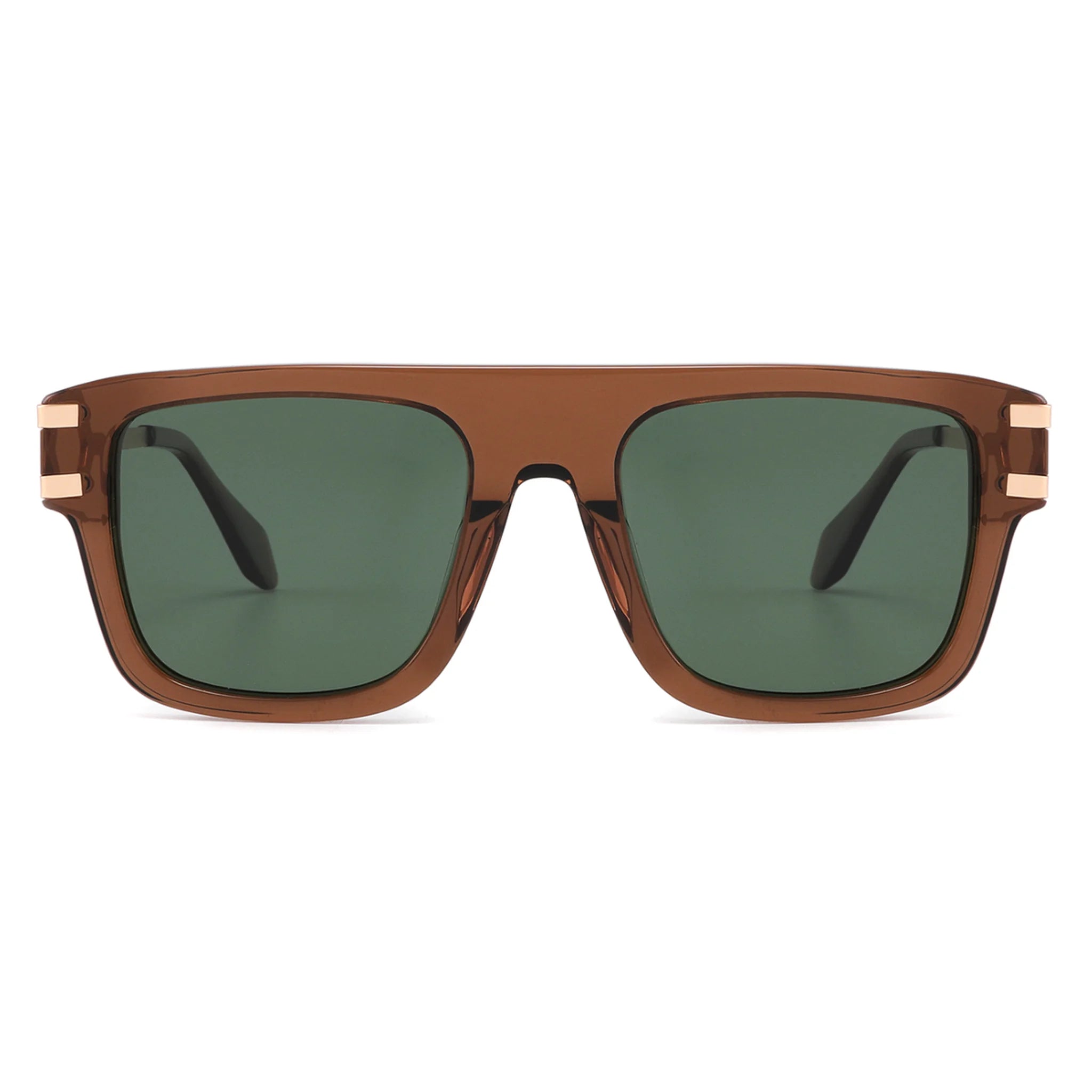 Occhiali da sole quadrati in acetato e metallo JT-GLT6674 - Joyiris Eyewear