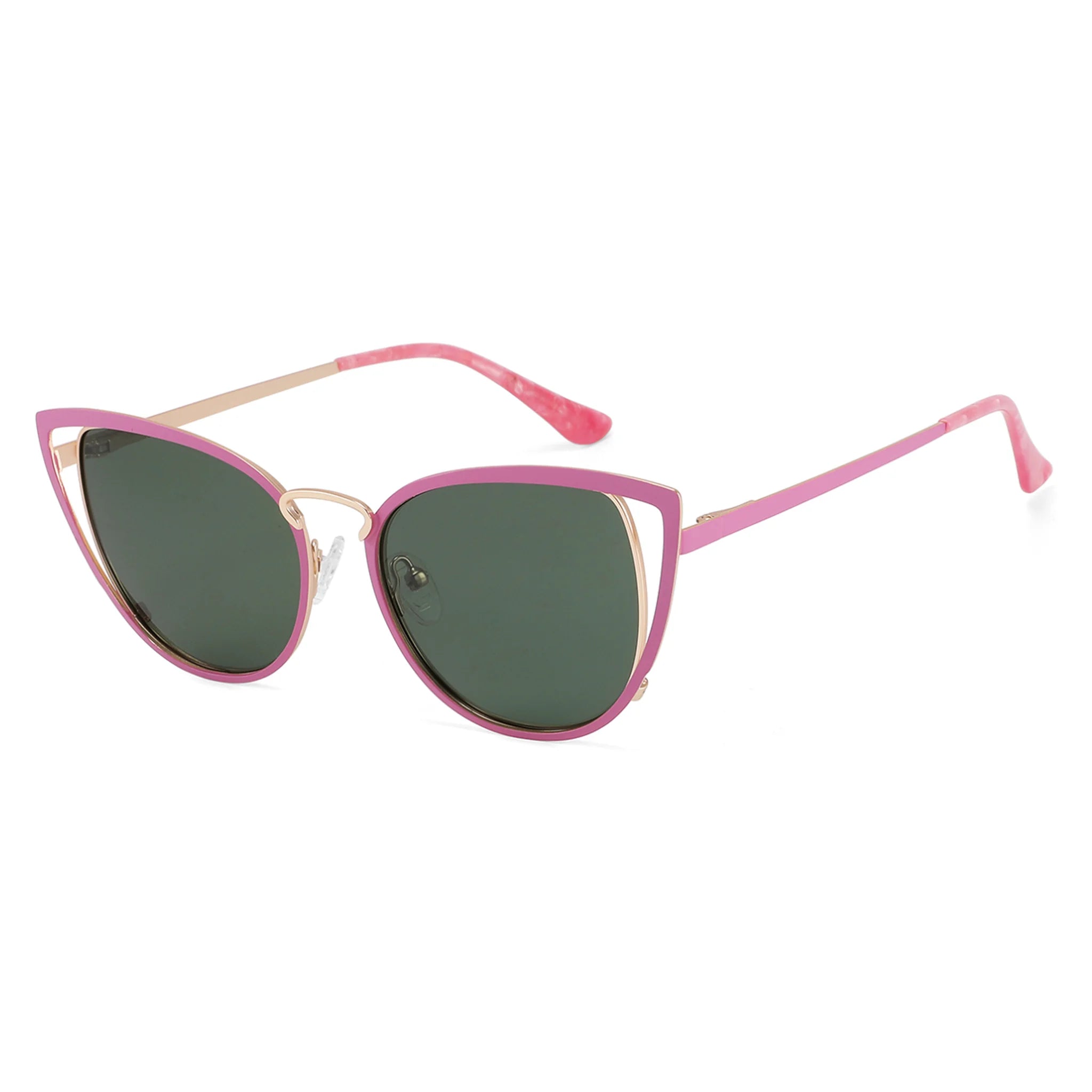 Occhiali da sole cat-eye in metallo JT-GLT8104 - Joyiris Eyewear