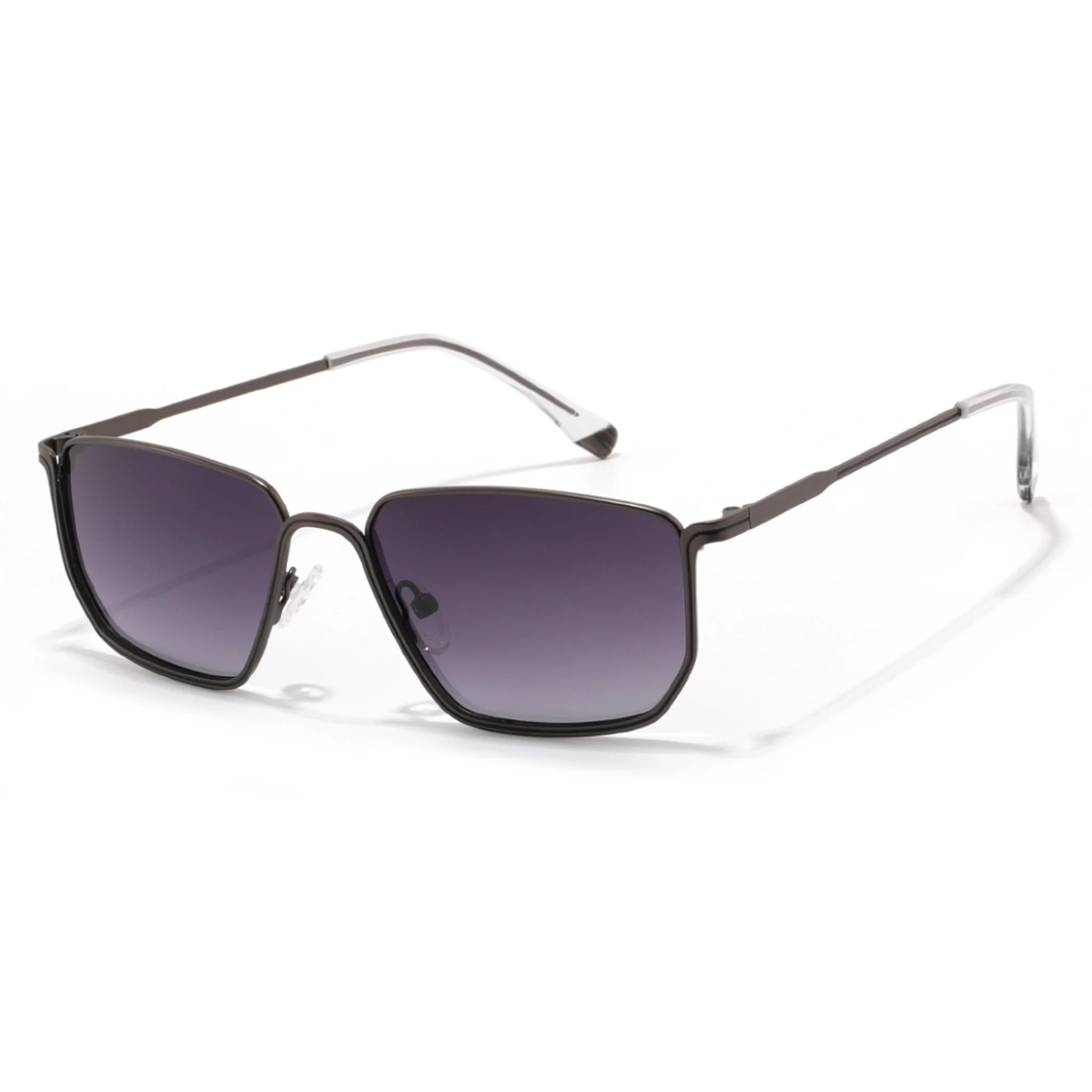Occhiali da sole rettangolari in metallo JT-GLT8602 - Joyiris Eyewear