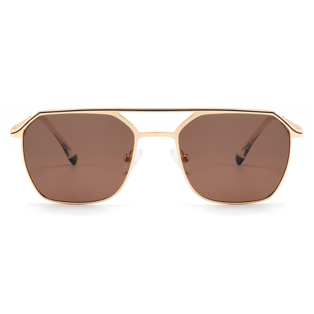 Occhiali da sole geometrici in metallo JT-GLT8603 - Joyiris Eyewear