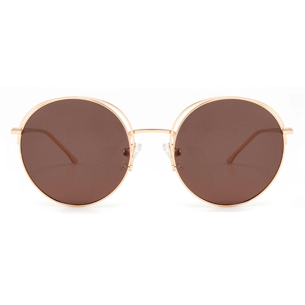 Occhiali da sole ovali in metallo JT-GLT8616 - Joyiris Eyewear