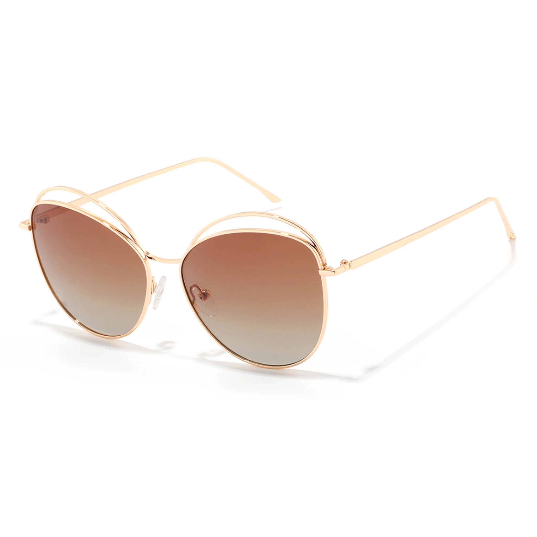 Occhiali da sole cat-eye in metallo JT-GLT8619 - Joyiris Eyewear