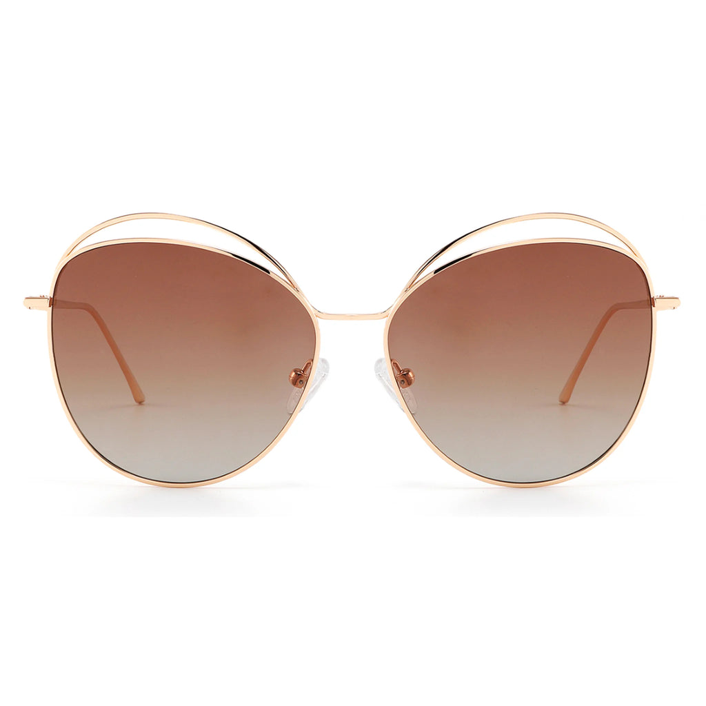 Occhiali da sole cat-eye in metallo JT-GLT8619 - Joyiris Eyewear