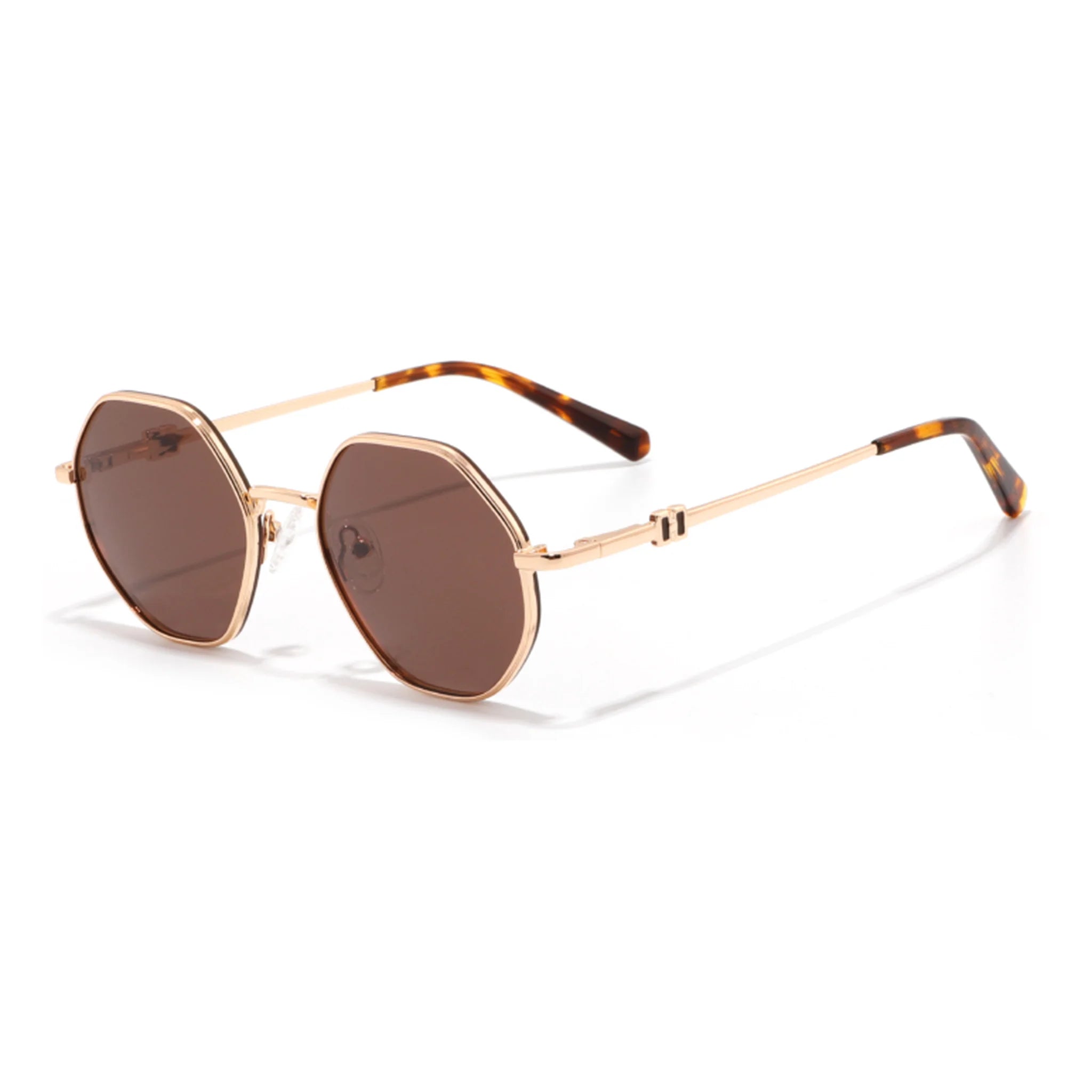 Occhiali da sole geometrici in metallo JT-GLT8622 - Joyiris Eyewear