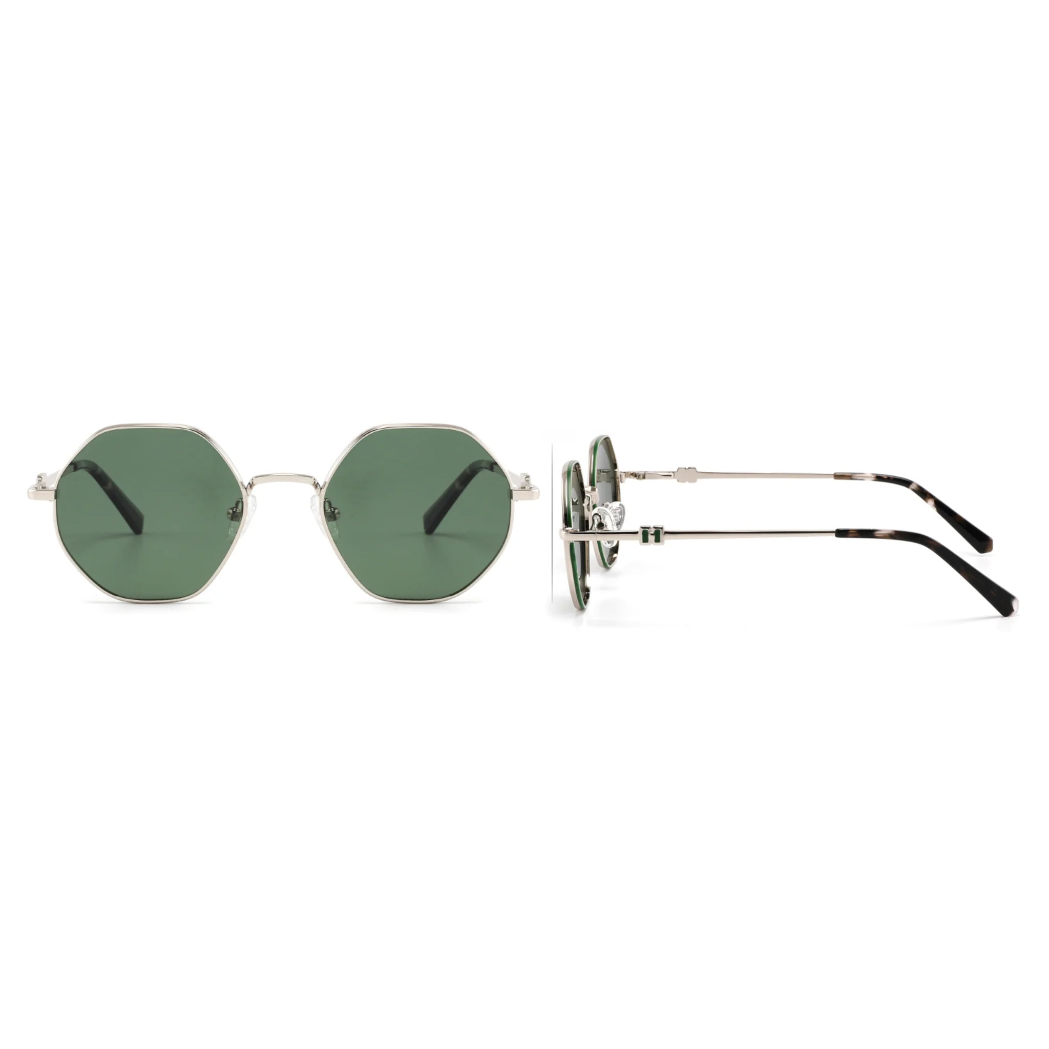 Occhiali da sole geometrici in metallo JT-GLT8622 - Joyiris Eyewear