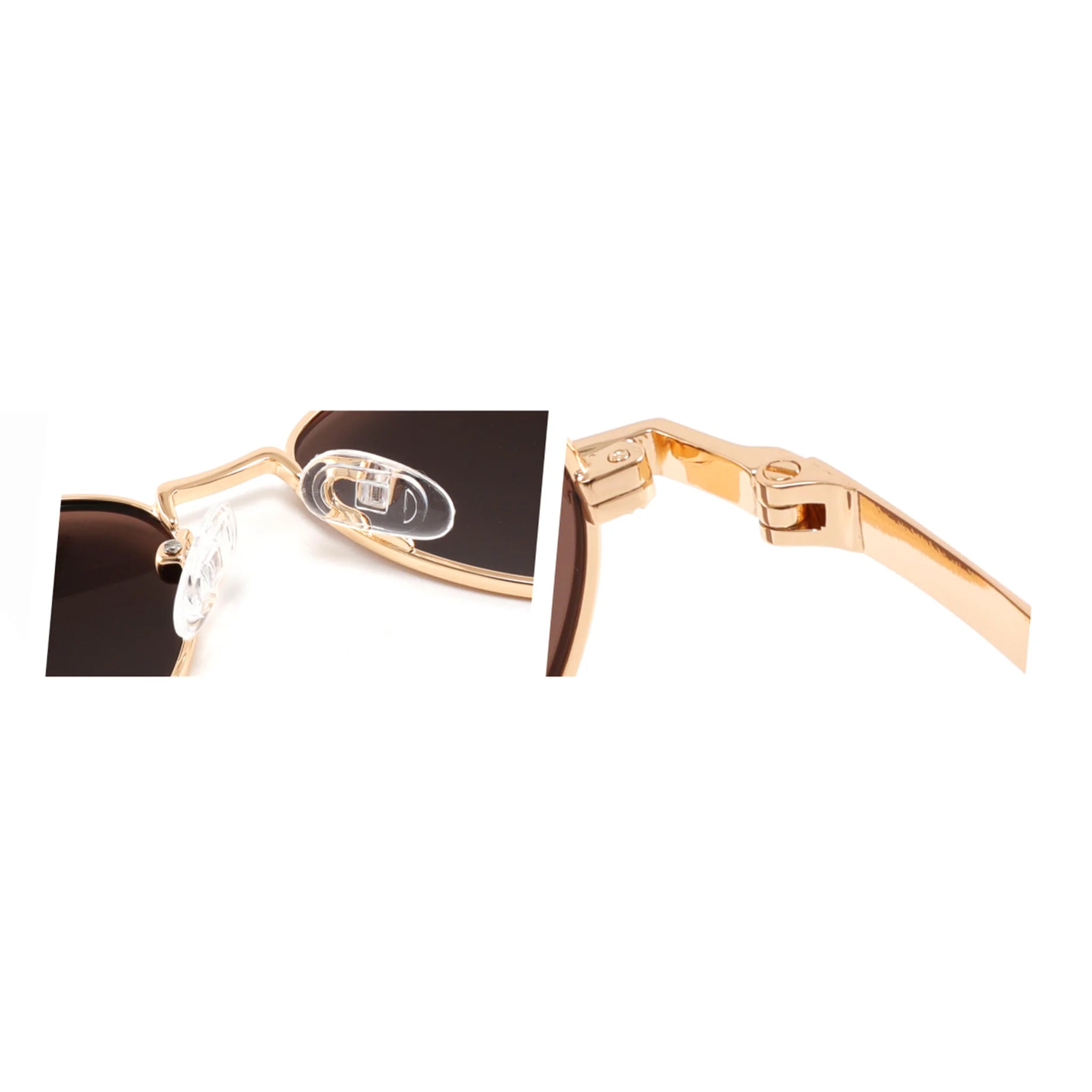 Occhiali da sole geometrici in metallo JT-GLT8625 - Joyiris Eyewear