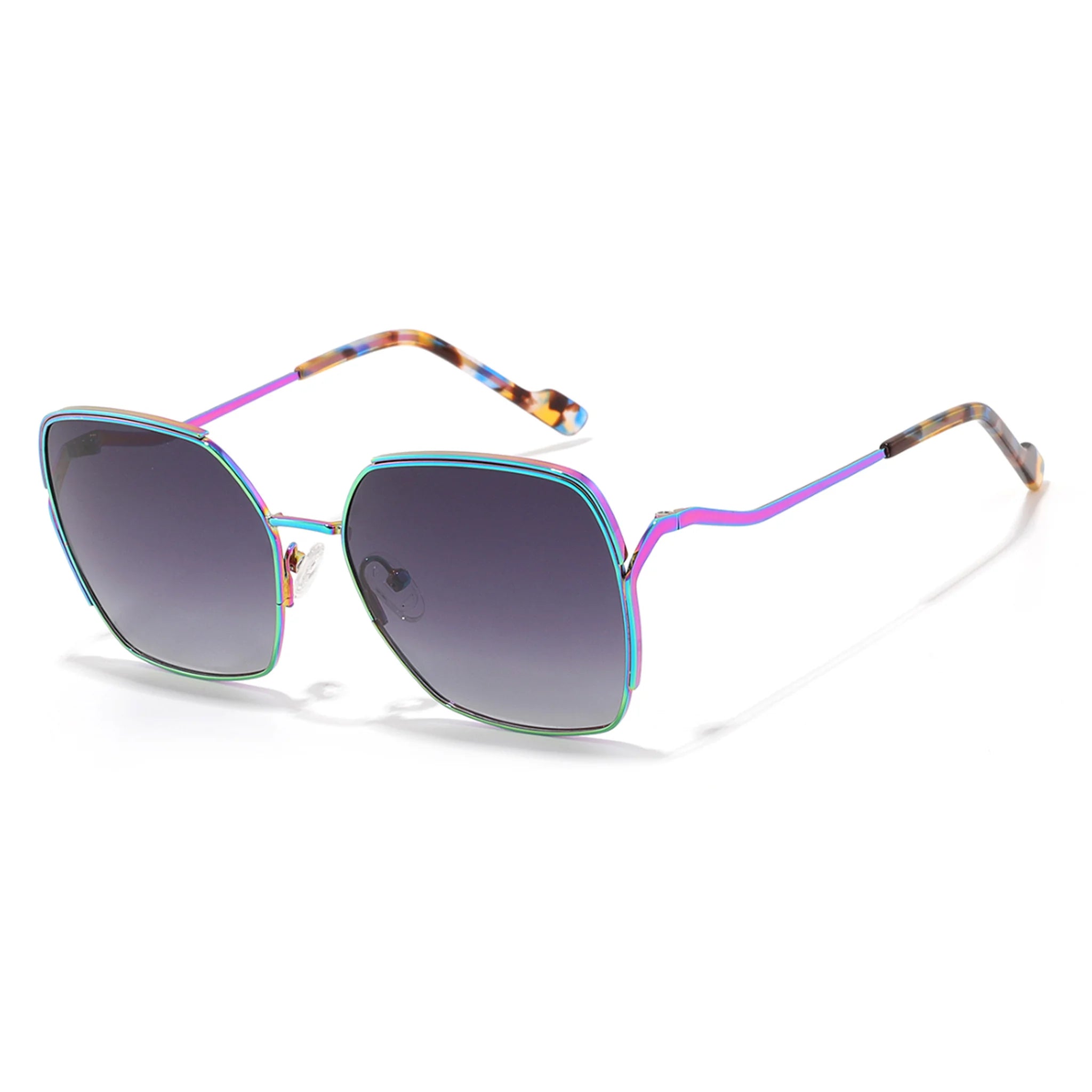 Occhiali da sole quadrati in metallo JT-GLT8627 - Joyiris Eyewear