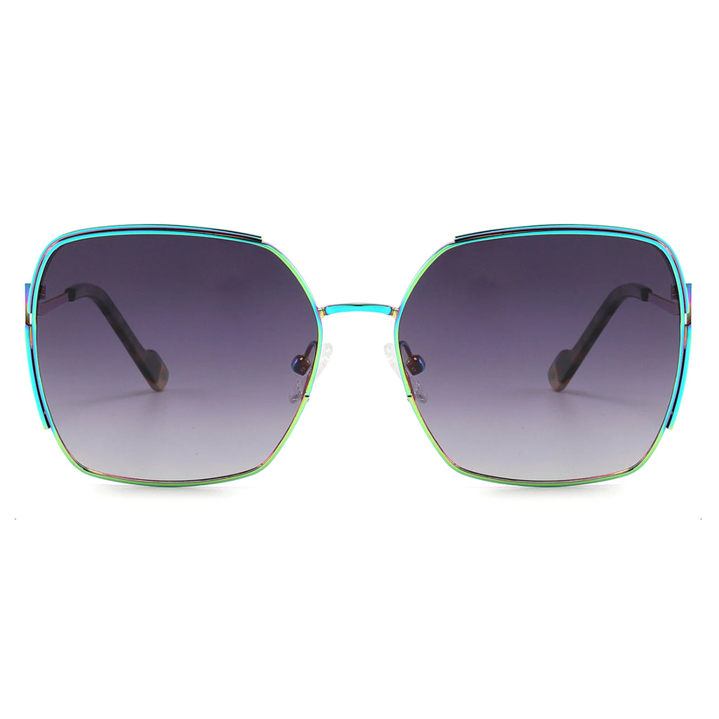 Occhiali da sole quadrati in metallo JT-GLT8627 - Joyiris Eyewear