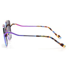 Occhiali da sole quadrati in metallo JT-GLT8627 - Joyiris Eyewear