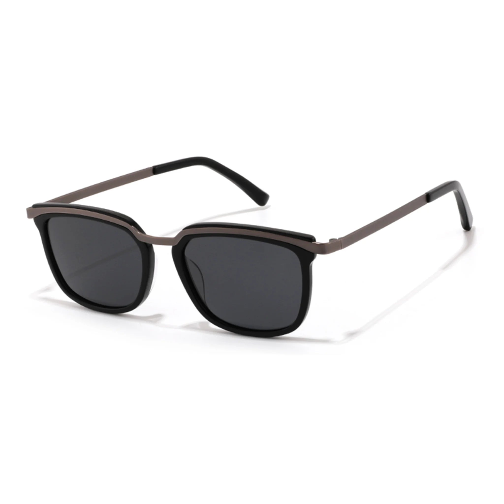 Occhiali da sole quadrati in acetato e metallo JT-GLT8628 - Joyiris Eyewear