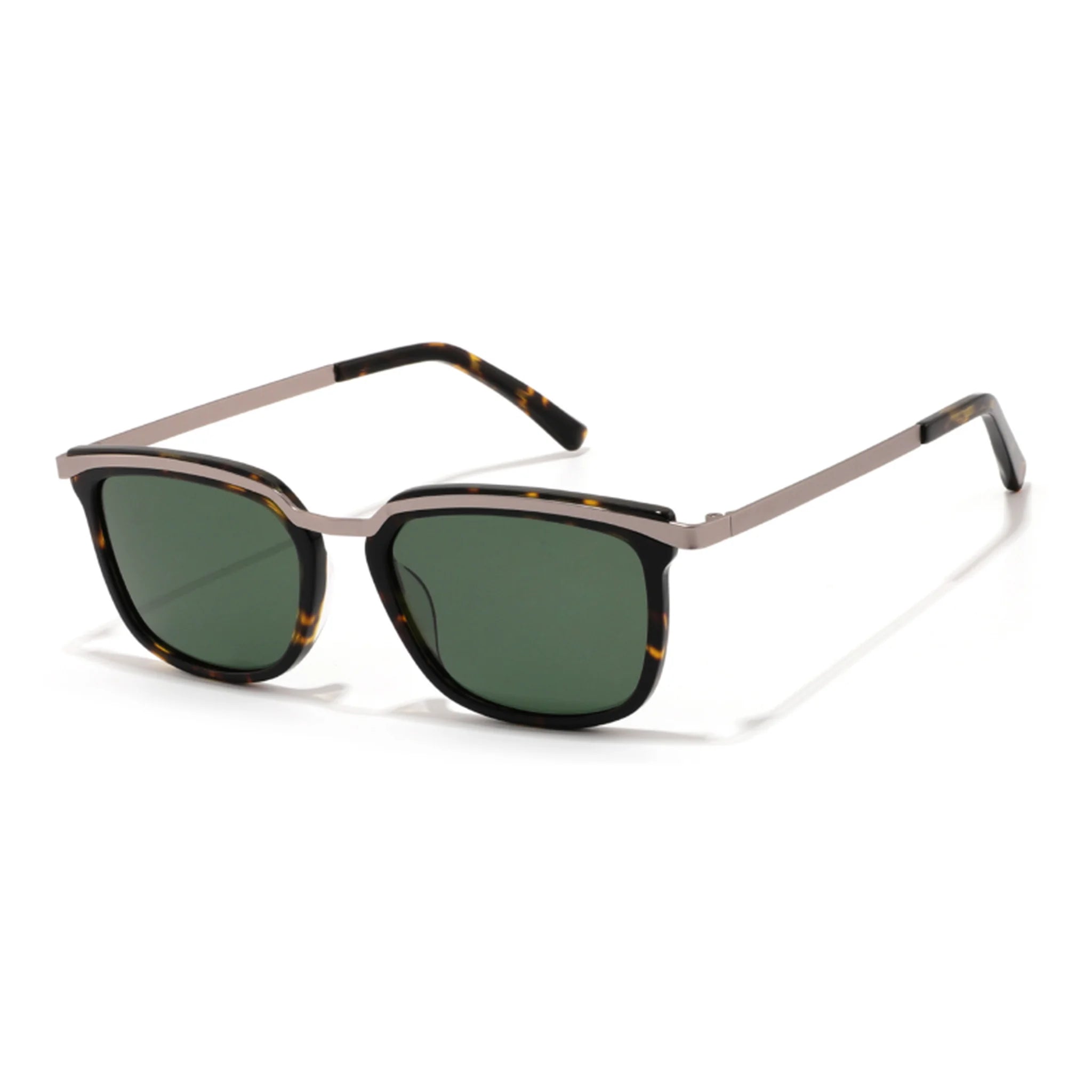 Occhiali da sole quadrati in acetato e metallo JT-GLT8628 - Joyiris Eyewear