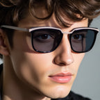 Occhiali da sole quadrati in acetato e metallo JT-GLT8628 - Joyiris Eyewear