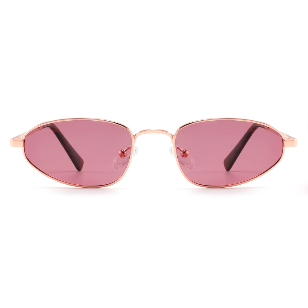 Occhiali da sole geometrici in metallo JT-GLT8631 - Joyiris Eyewear