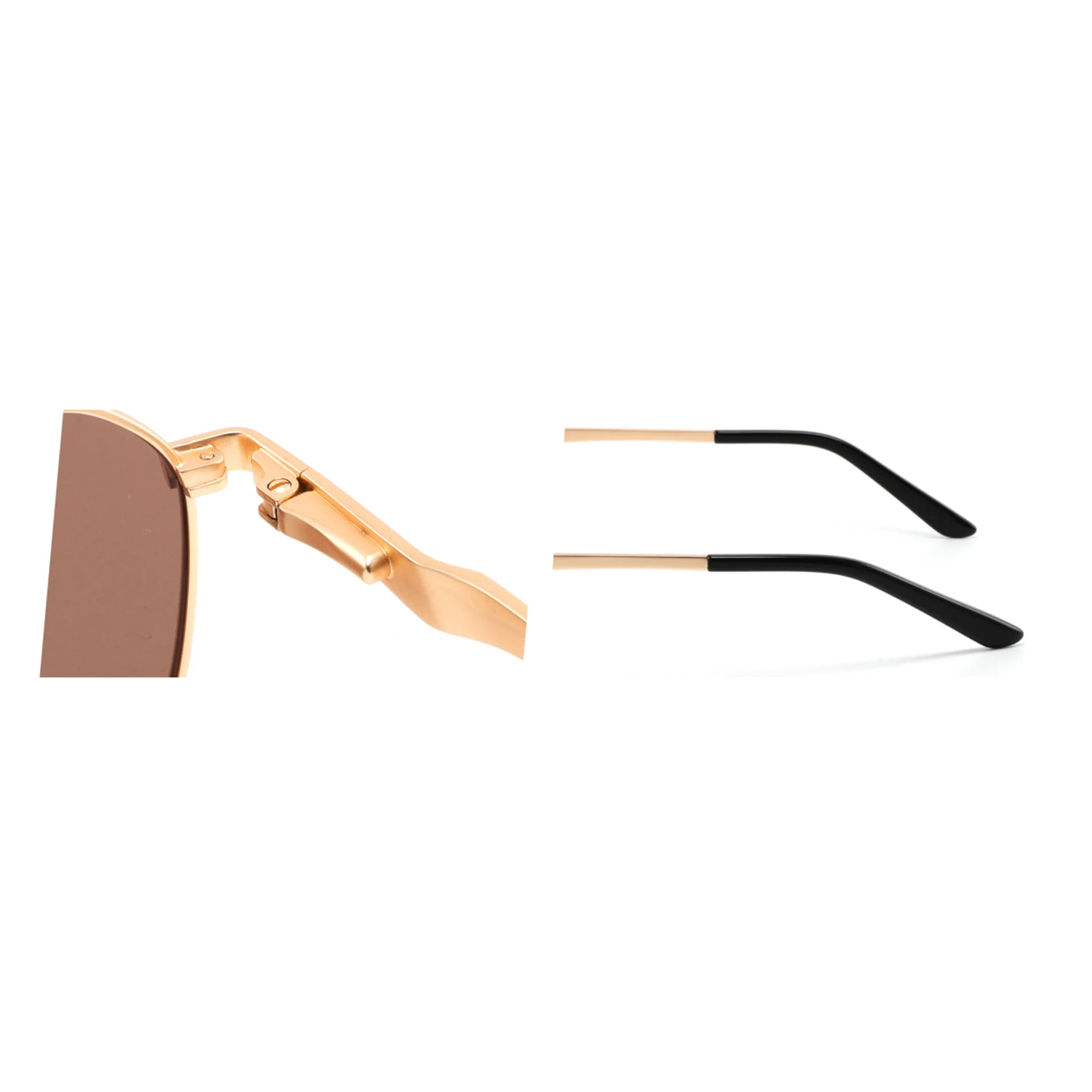 Occhiali da sole geometrici in metallo JT-GLT8636 - Joyiris Eyewear