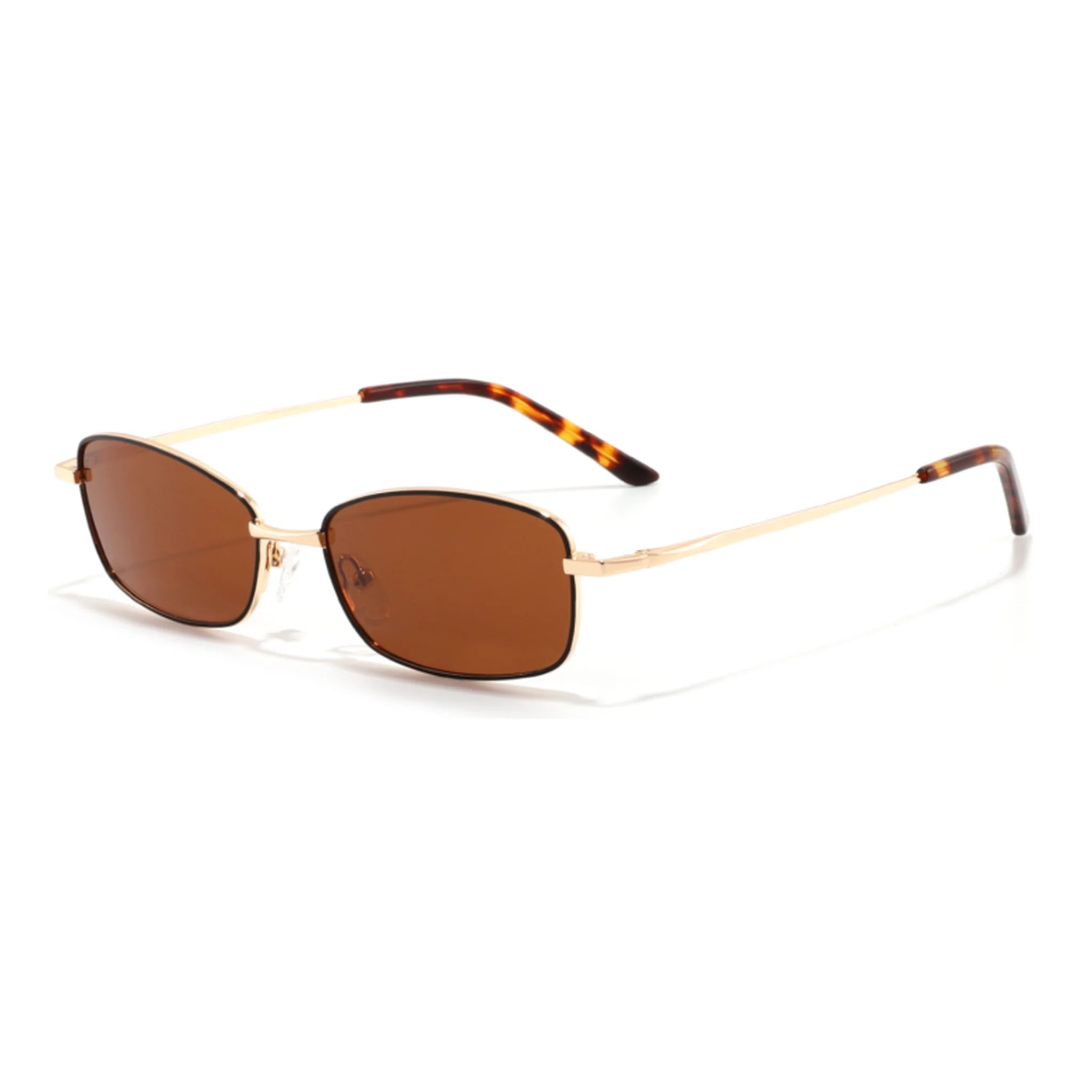 Occhiali da sole rettangolari in metallo JT-GLT8656 - Joyiris Eyewear