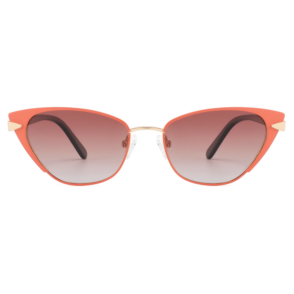 Occhiali da sole cat-eye in metallo JT-GLT8701 - Joyiris Eyewear