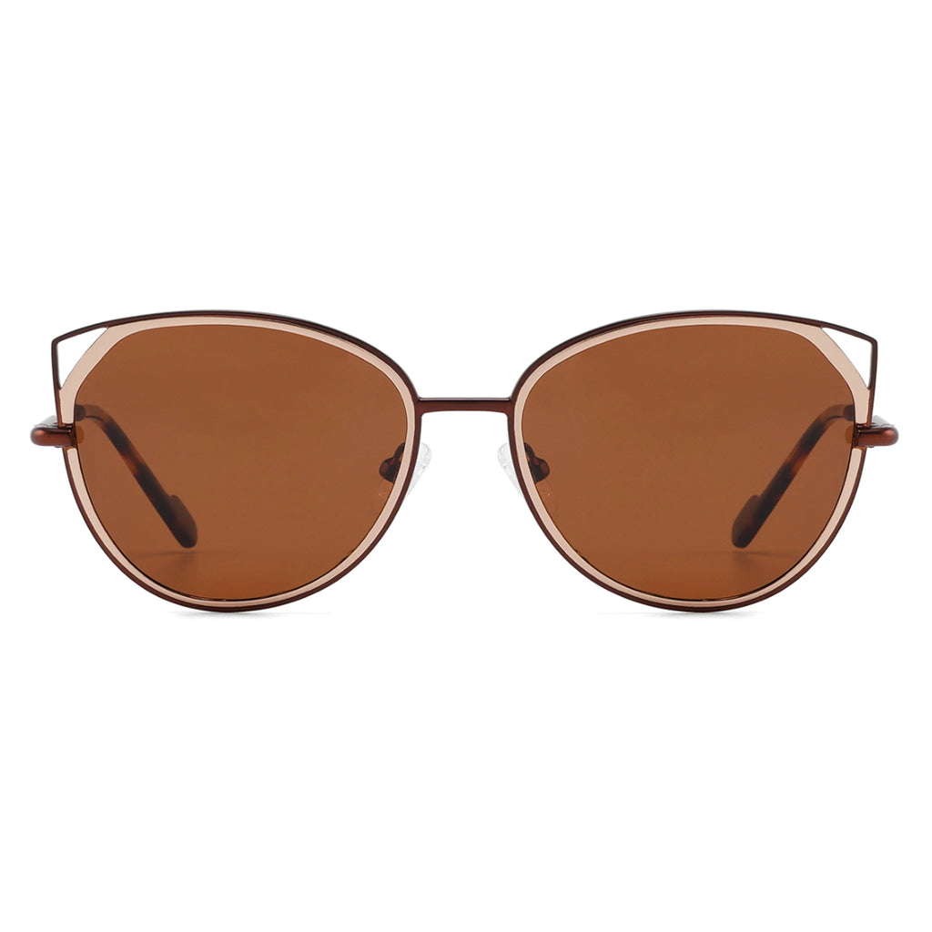 Occhiali da sole cat-eye in metallo JT-GLT8705 - Joyiris Eyewear