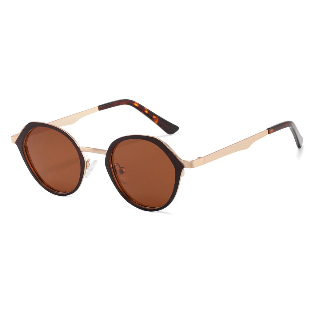 Occhiali da sole ovali in metallo JT-GLT8712 - Joyiris Eyewear