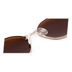 Occhiali da sole geometrici in metallo JT-GLT8751 - Joyiris Eyewear