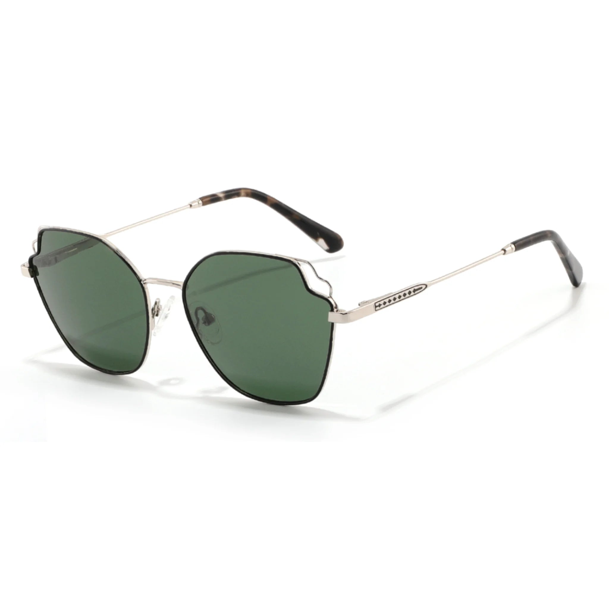 Occhiali da sole geometrici in metallo JT-GLT8751 - Joyiris Eyewear