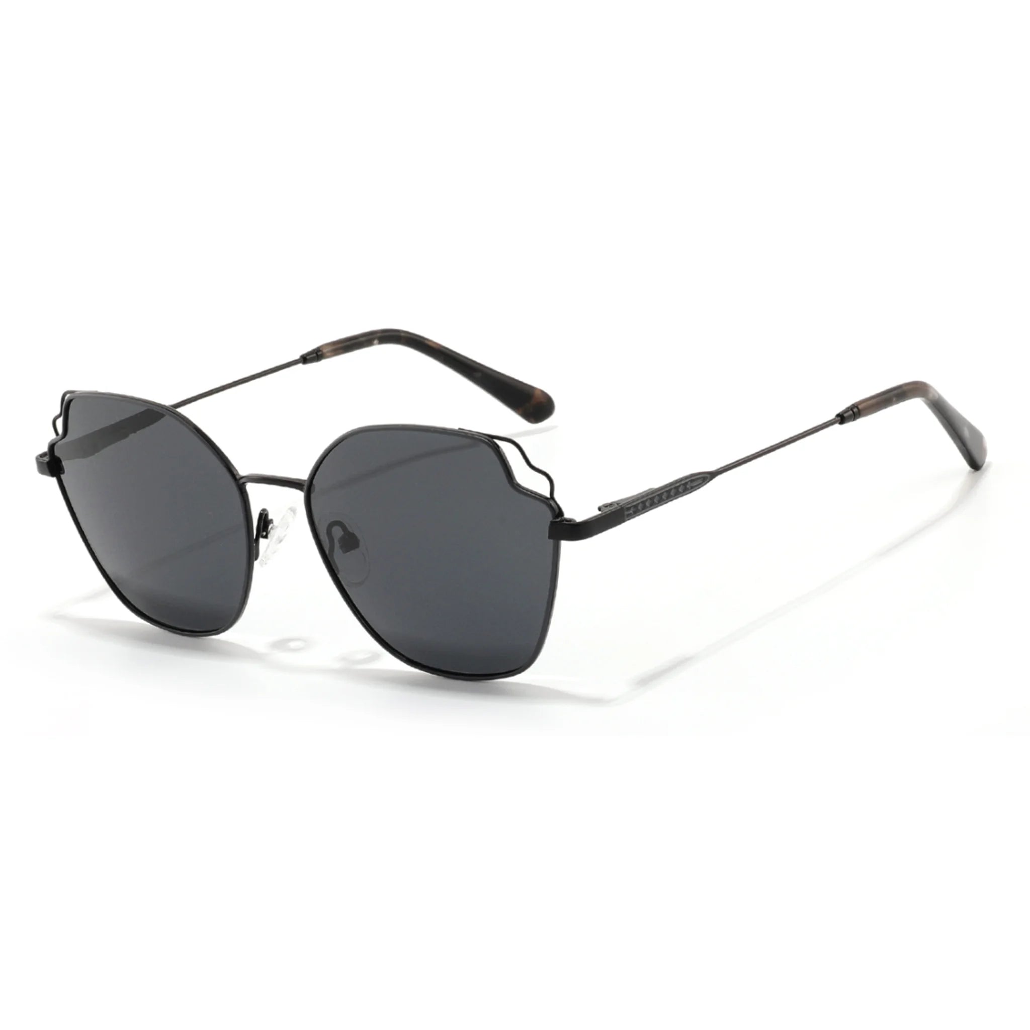 Occhiali da sole geometrici in metallo JT-GLT8751 - Joyiris Eyewear
