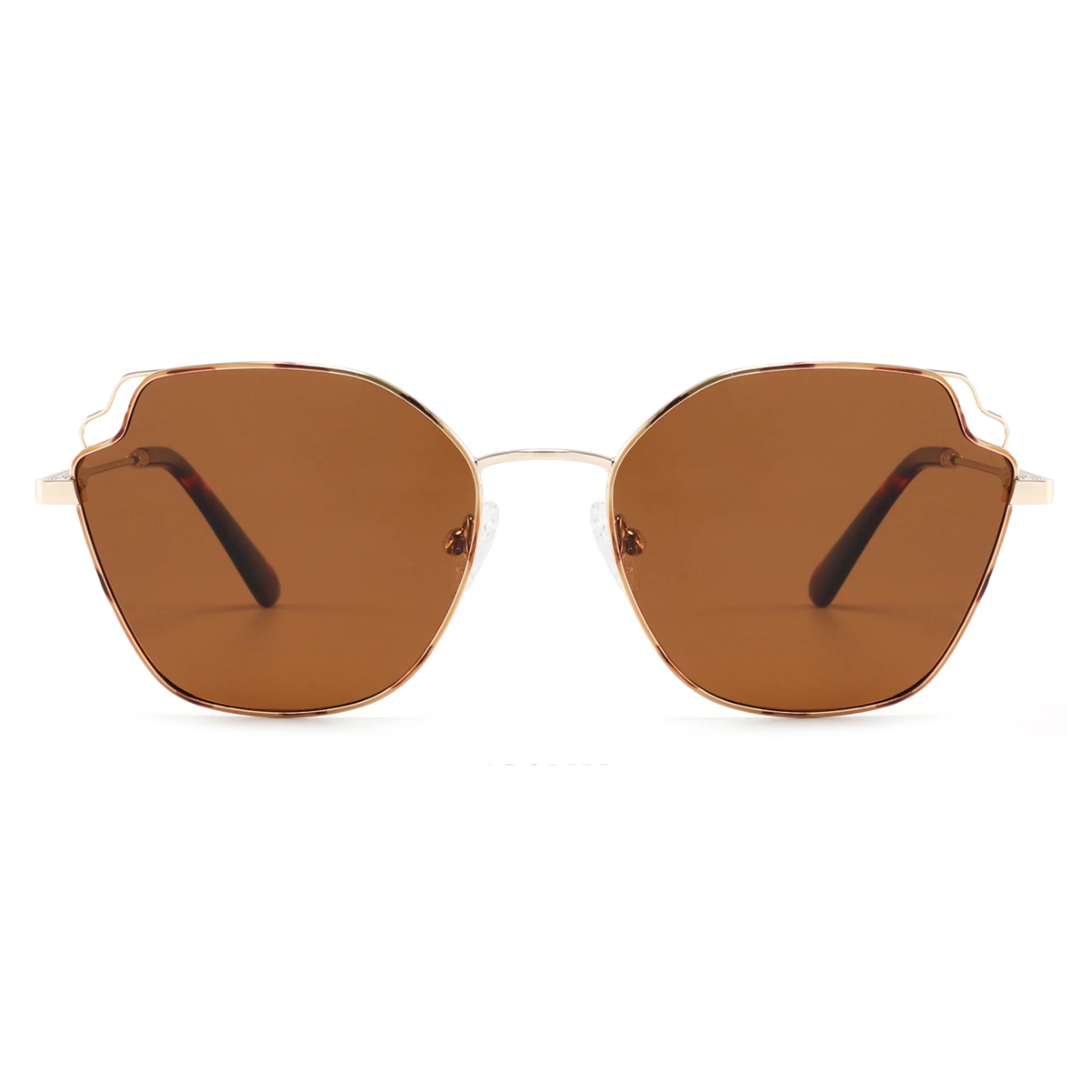Occhiali da sole geometrici in metallo JT-GLT8751 - Joyiris Eyewear