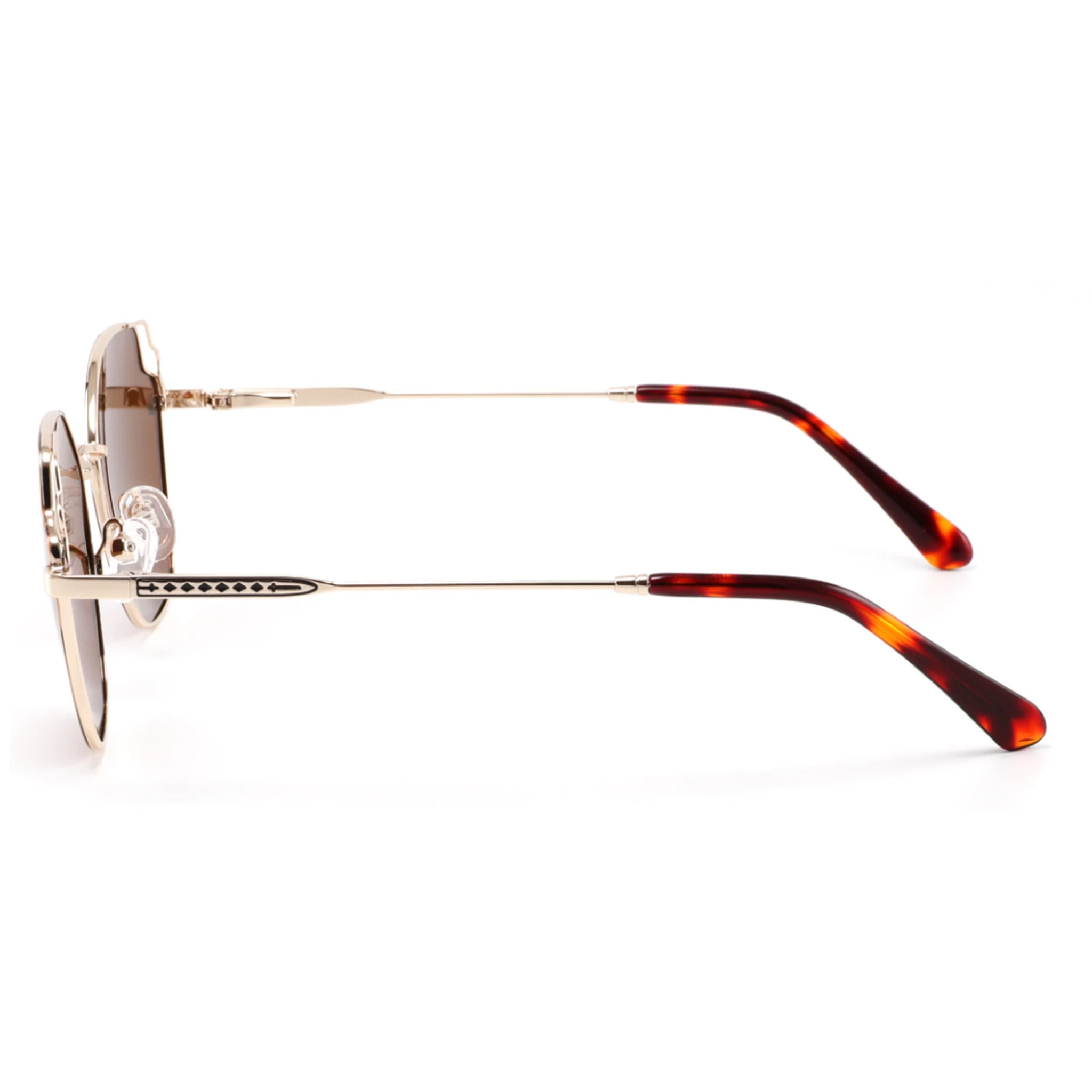 Occhiali da sole geometrici in metallo JT-GLT8751 - Joyiris Eyewear