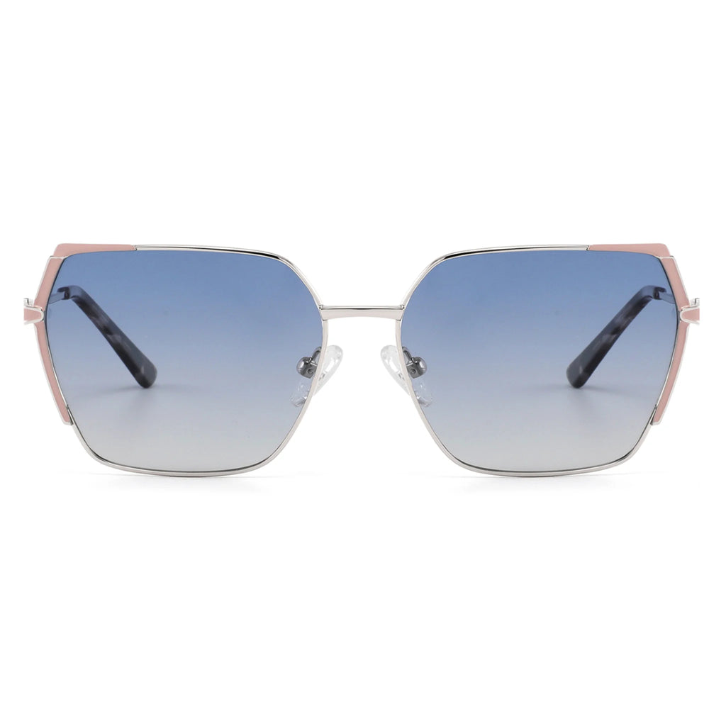 Occhiali da sole geometrici in metallo JT-GLT8767 - Joyiris Eyewear