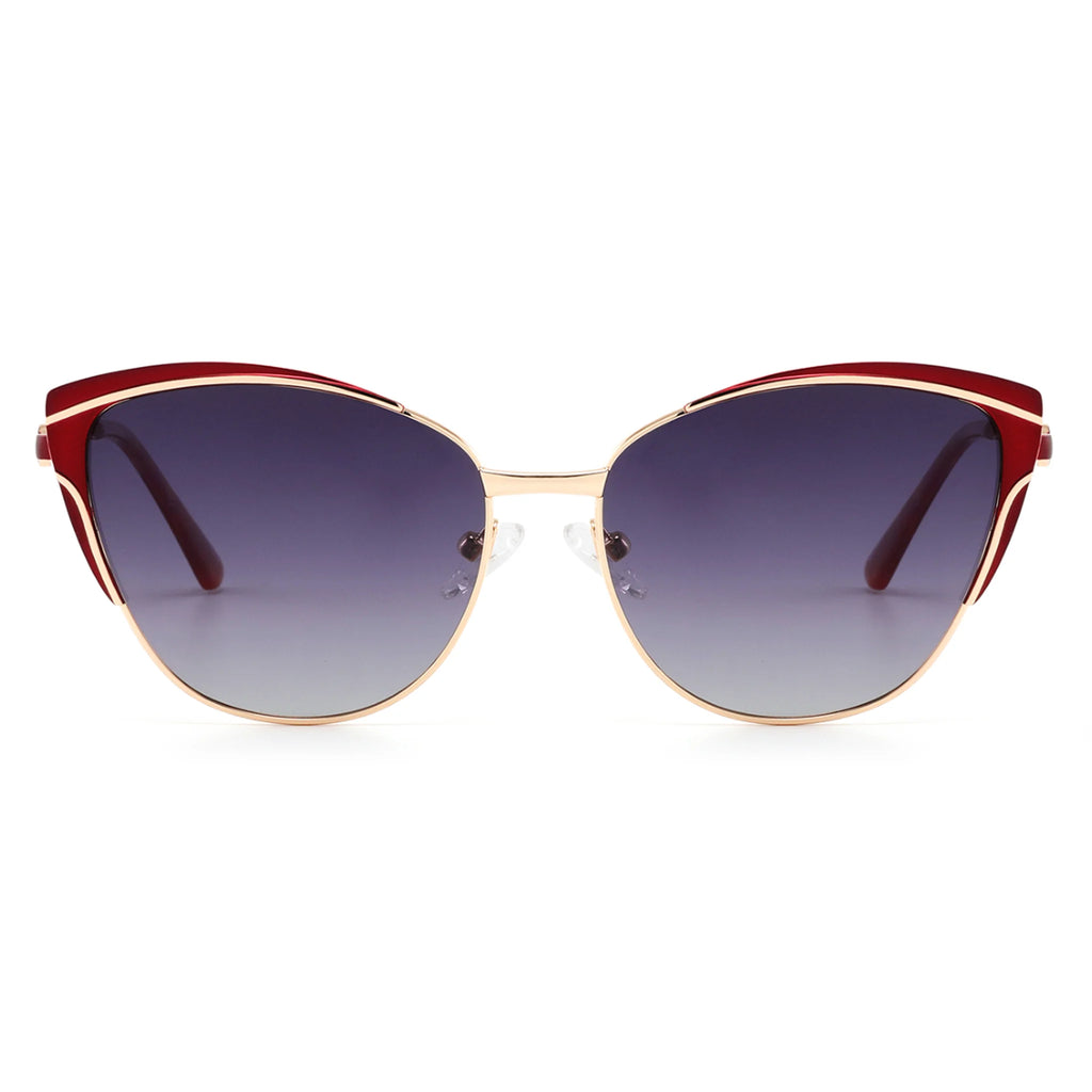Occhiali da sole cat-eye in metallo JT-GLT8782 - Joyiris Eyewear