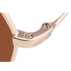 Occhiali da sole geometrici in metallo JT-GLT8816 - Joyiris Eyewear
