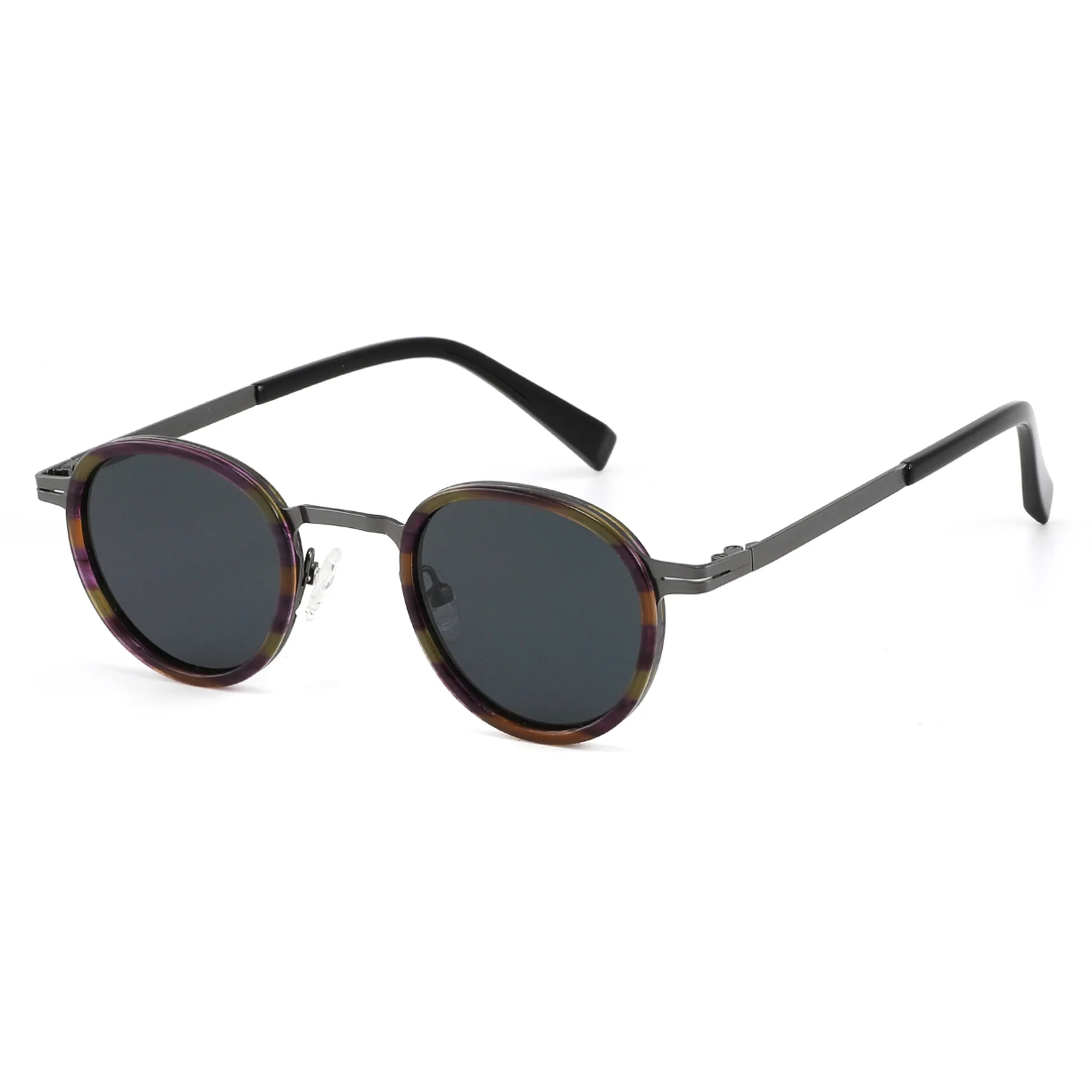 Occhiali da sole ovali in acetato e metallo JT-GLT8835 - Joyiris Eyewear