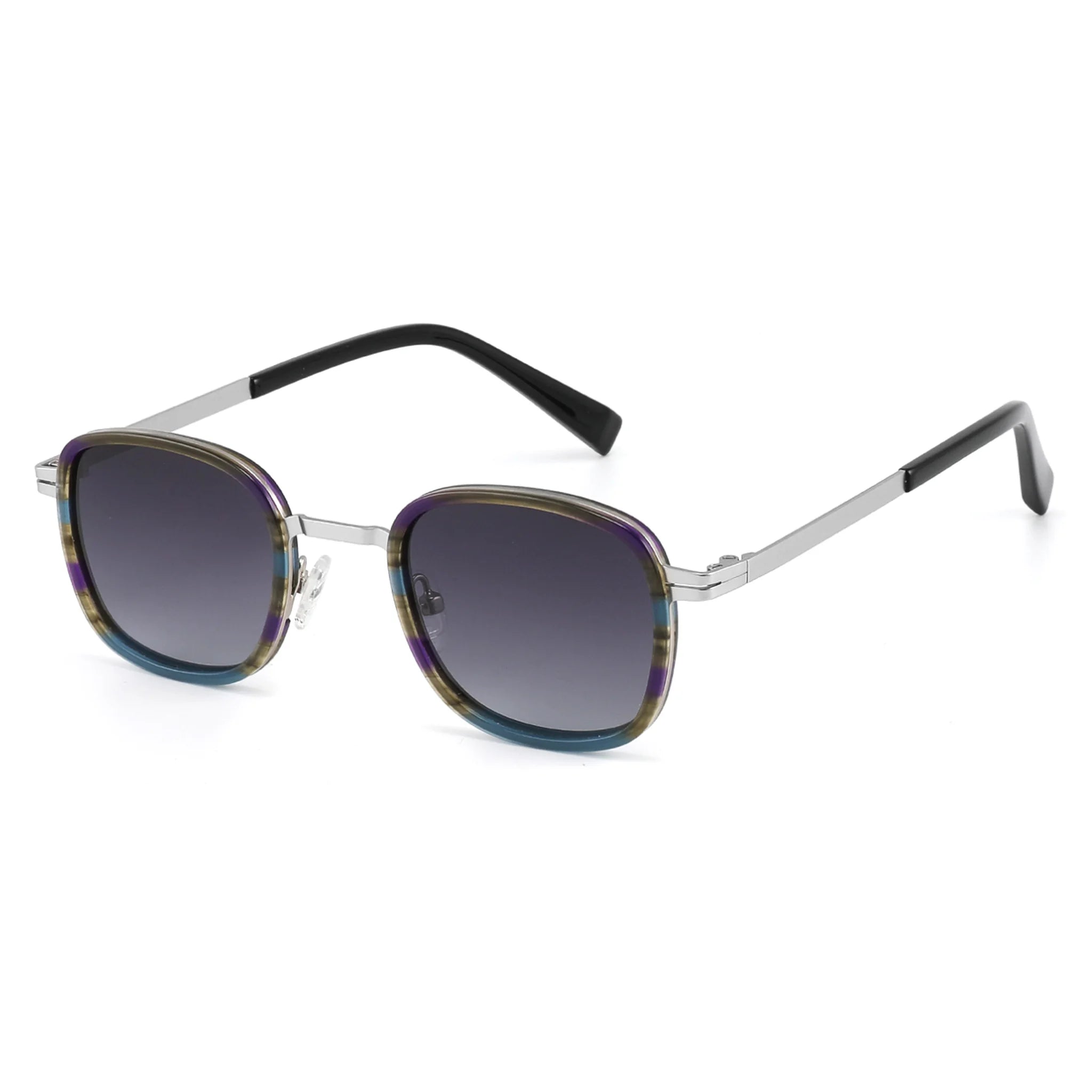Occhiali da sole quadrati in acetato e metallo JT-GLT8838 - Joyiris Eyewear
